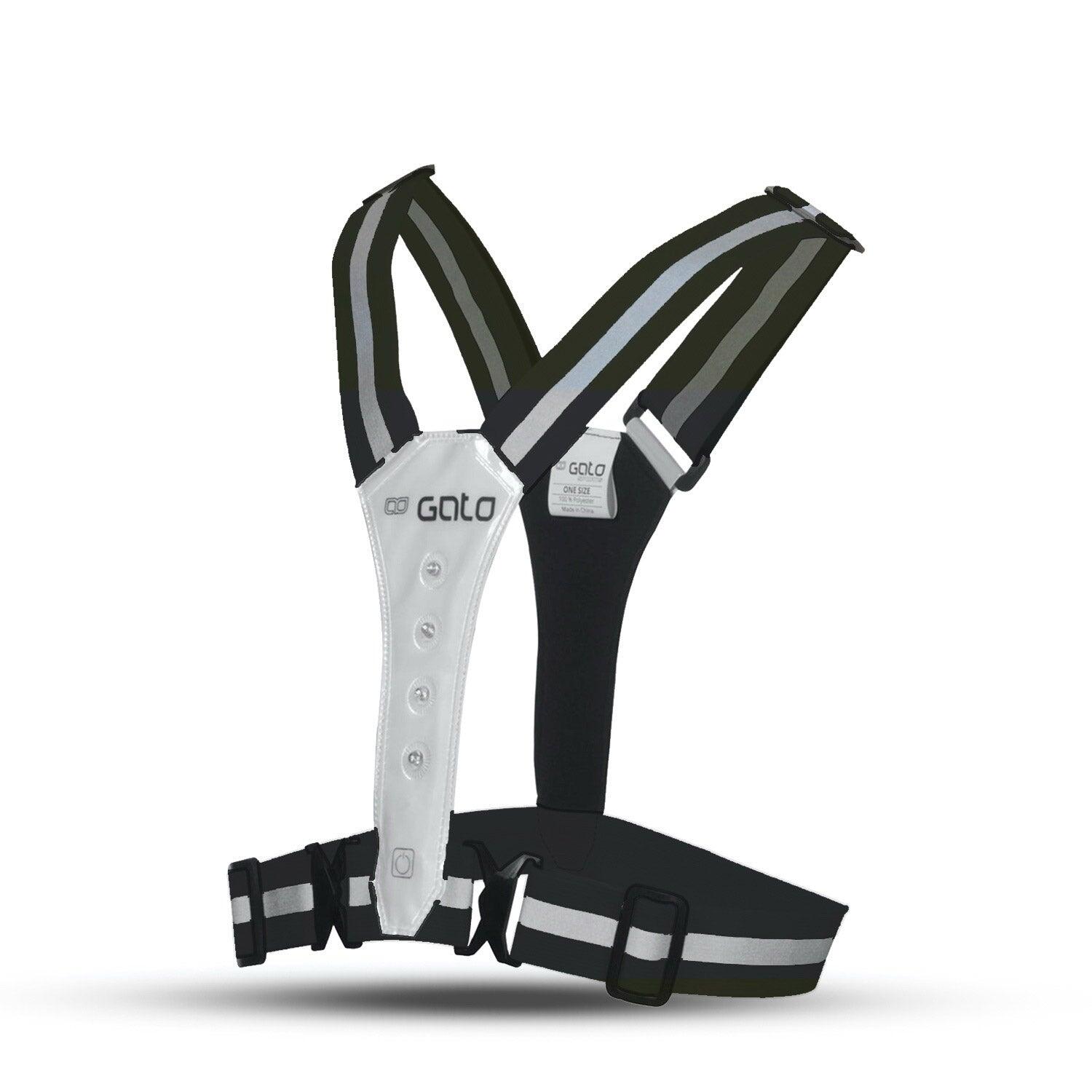 Gato Safer Sport kamizelka LED antracyt uniwersalny rozmiar