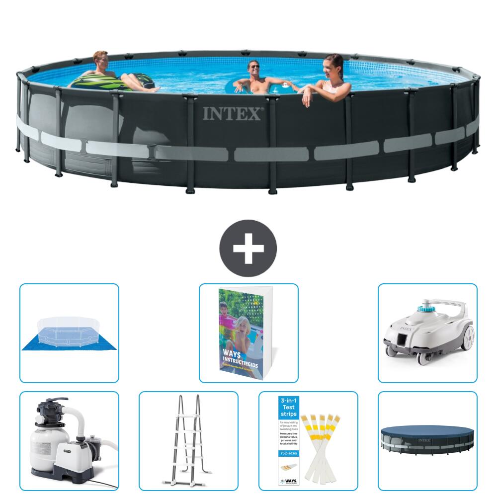 INTEX Basen Ultra XTR Okrągły - 610x122 cm - 8-częściowy S616