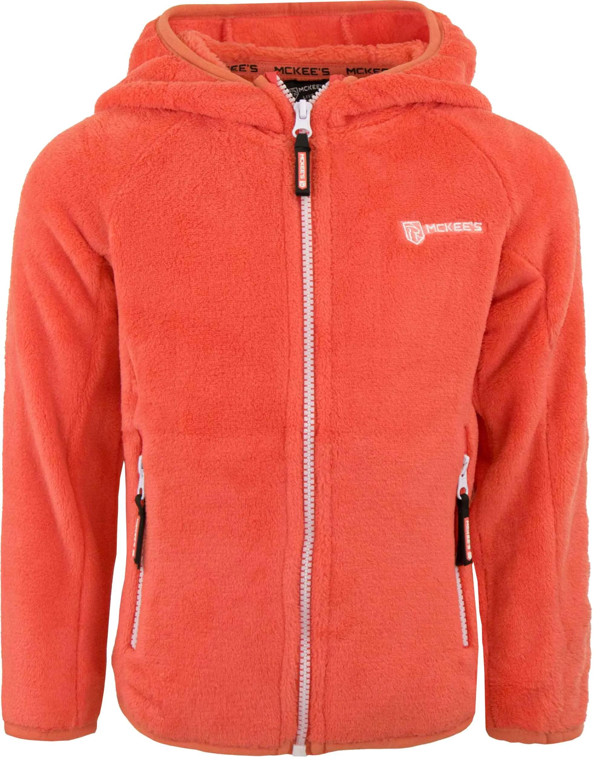 Bluza dziecięca Mckees Cora Polarfleece z kapturem i zamkami