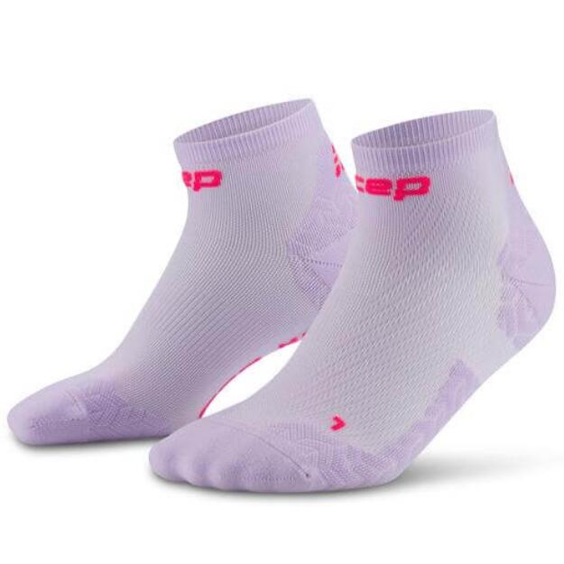 Męskie skarpety kompresyjne sportowe za kostkę low cut Core Run Ultralight CEP