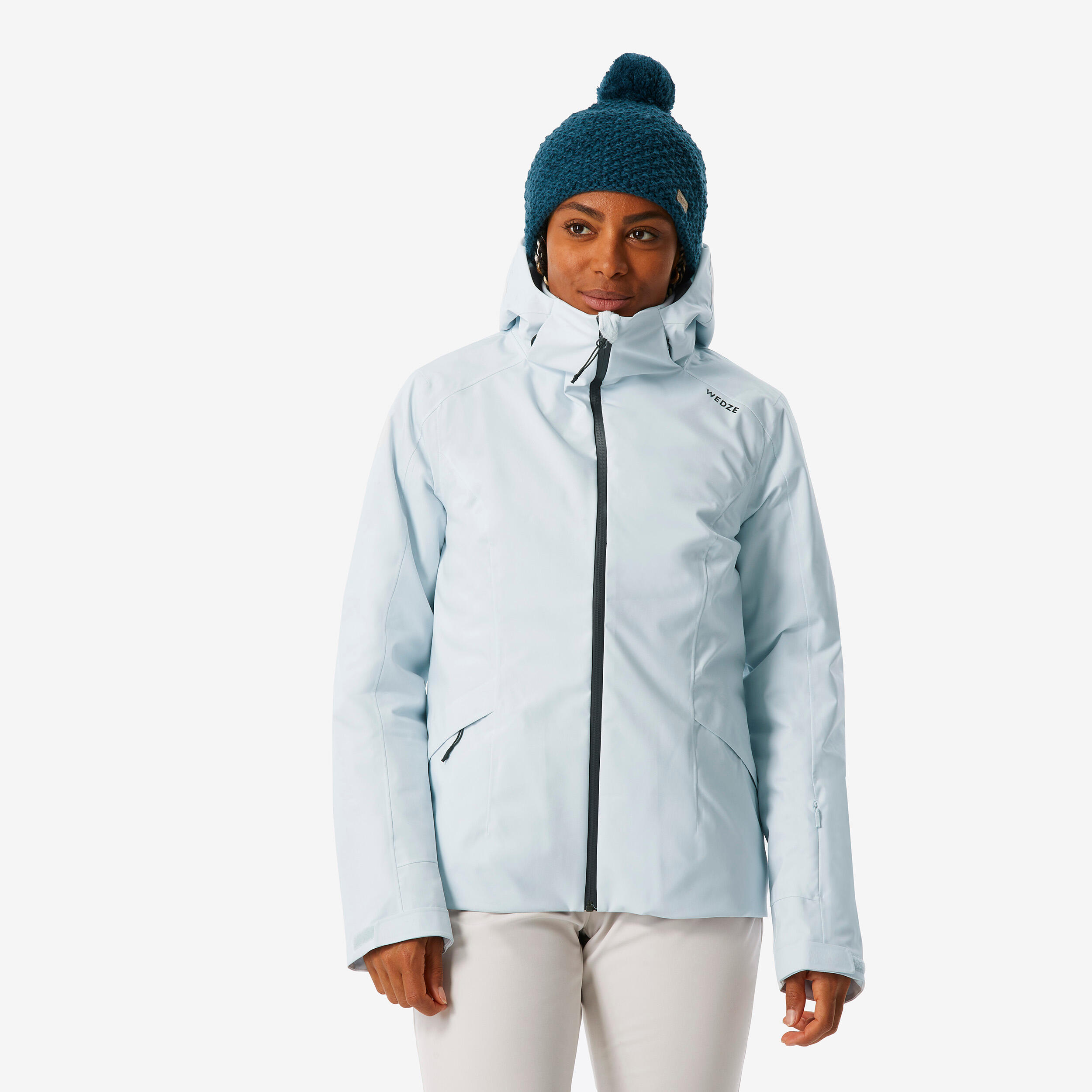 Kurtka narciarska i snowboardowa damska Quechua 500