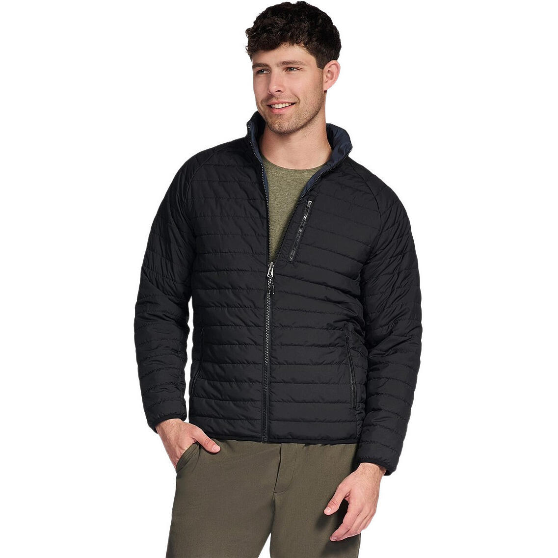 Kurtka męskie Skechers GO SHIELD Cozy Fit Altitude Reversible Jacket