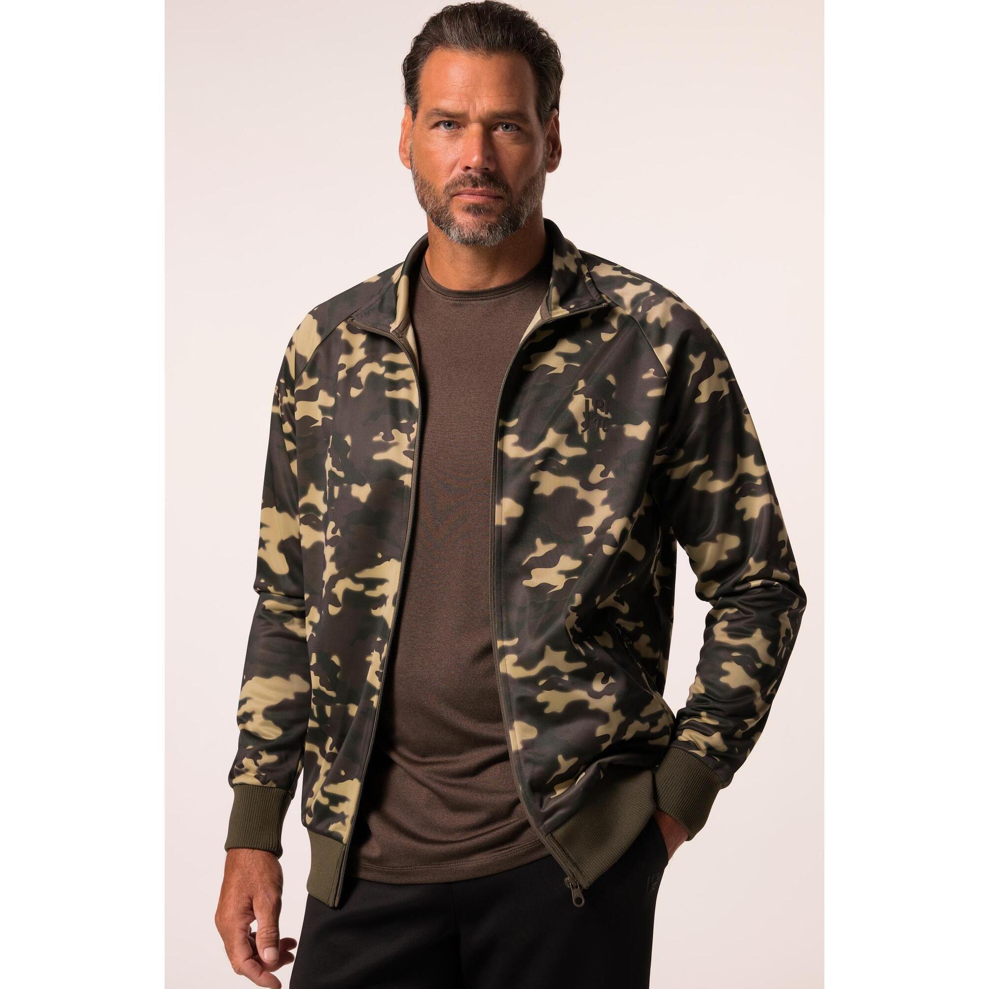 Męska Treningowa kurtka funkcjonalna fitness oddychająca moro do roz. 7XL