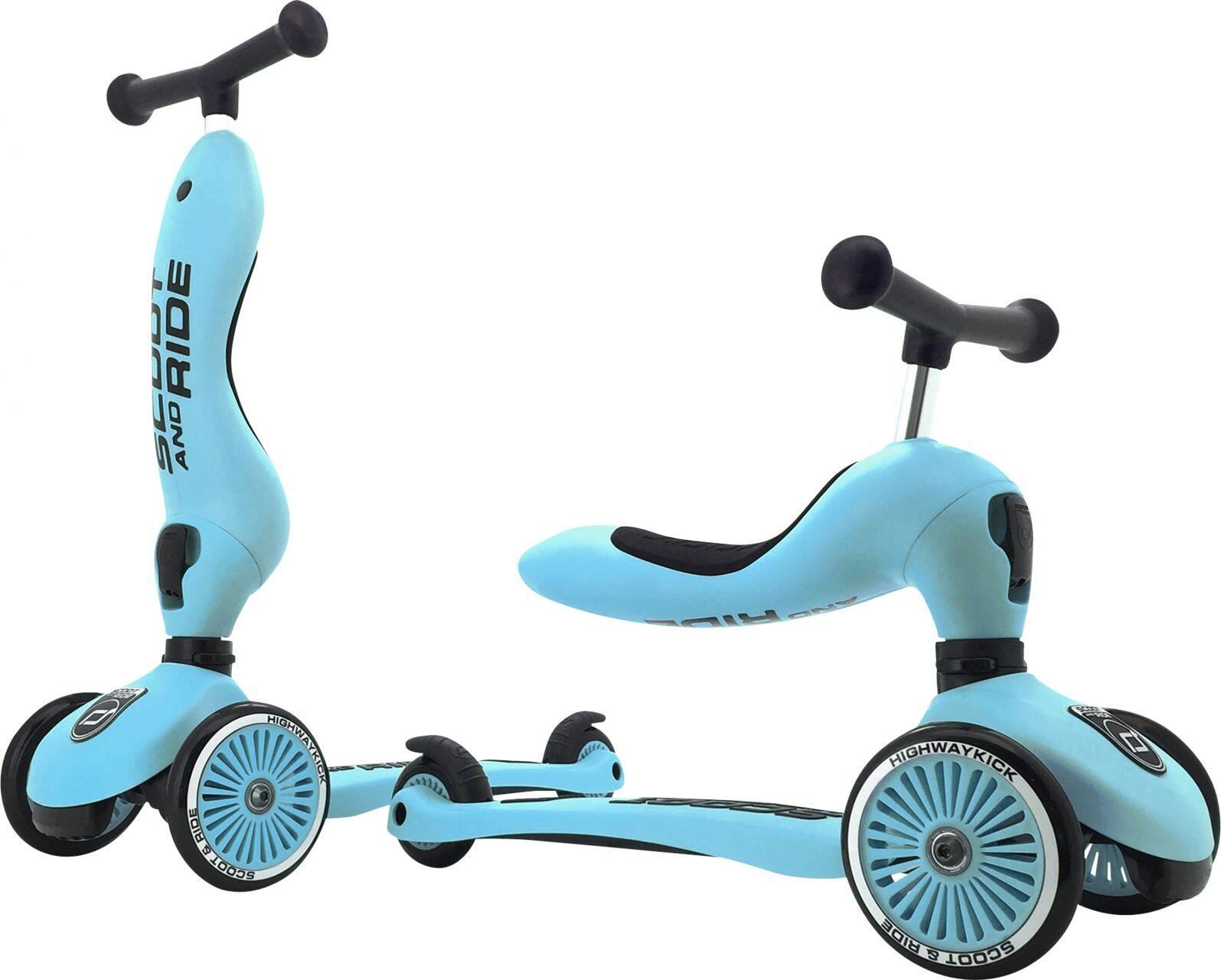Jeździk i Hulajnoga Scootandride 2W1 Blueberry Highwaykick 1