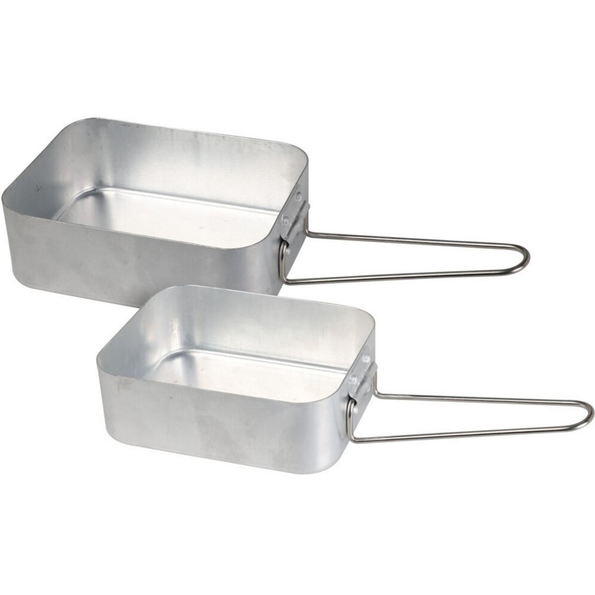 Miski turystyczne menażki Redcliffs 2SZT. aluminiowe