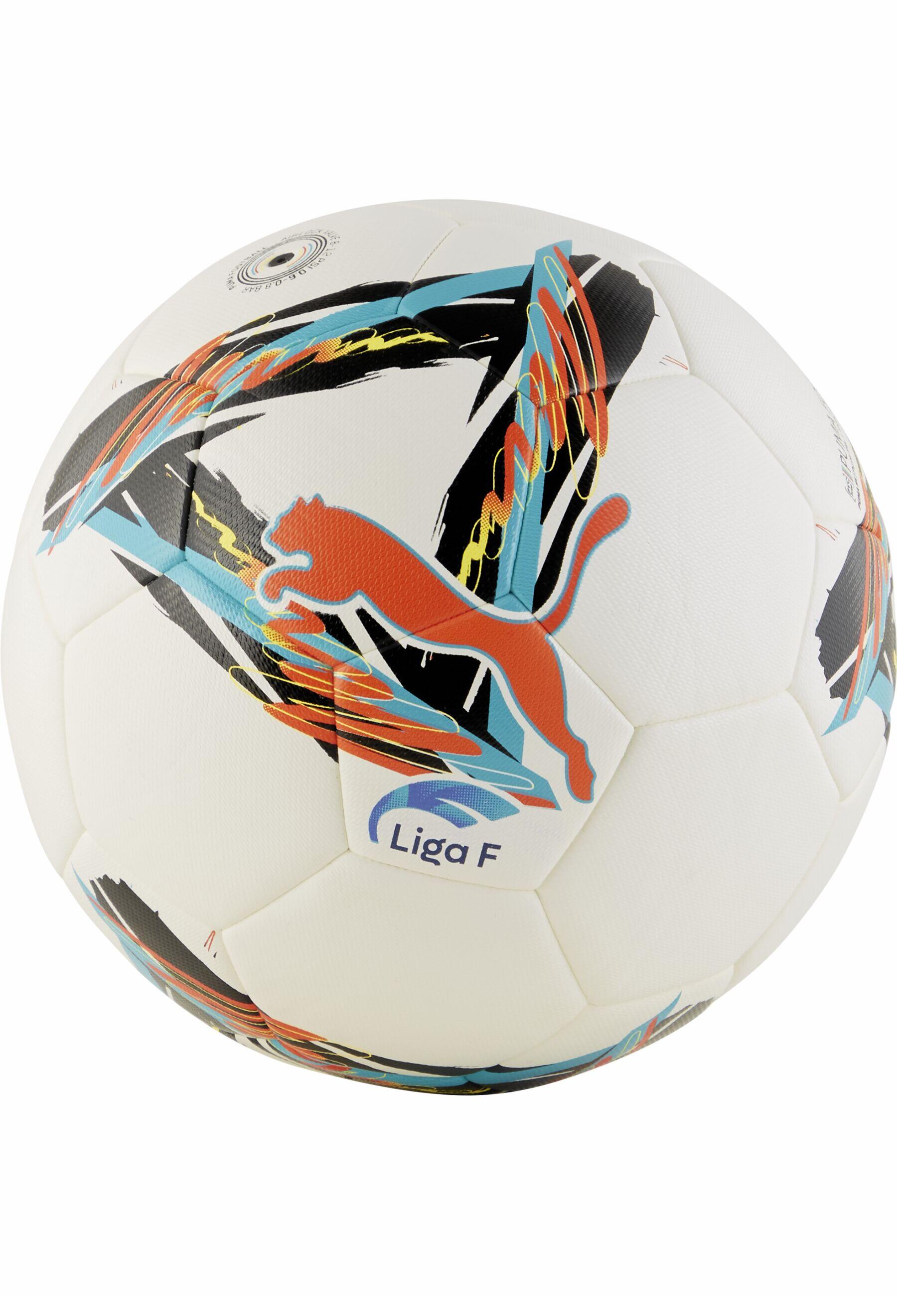 Hybrydowa piłka nożna Orbita Liga F PUMA White Multicolor