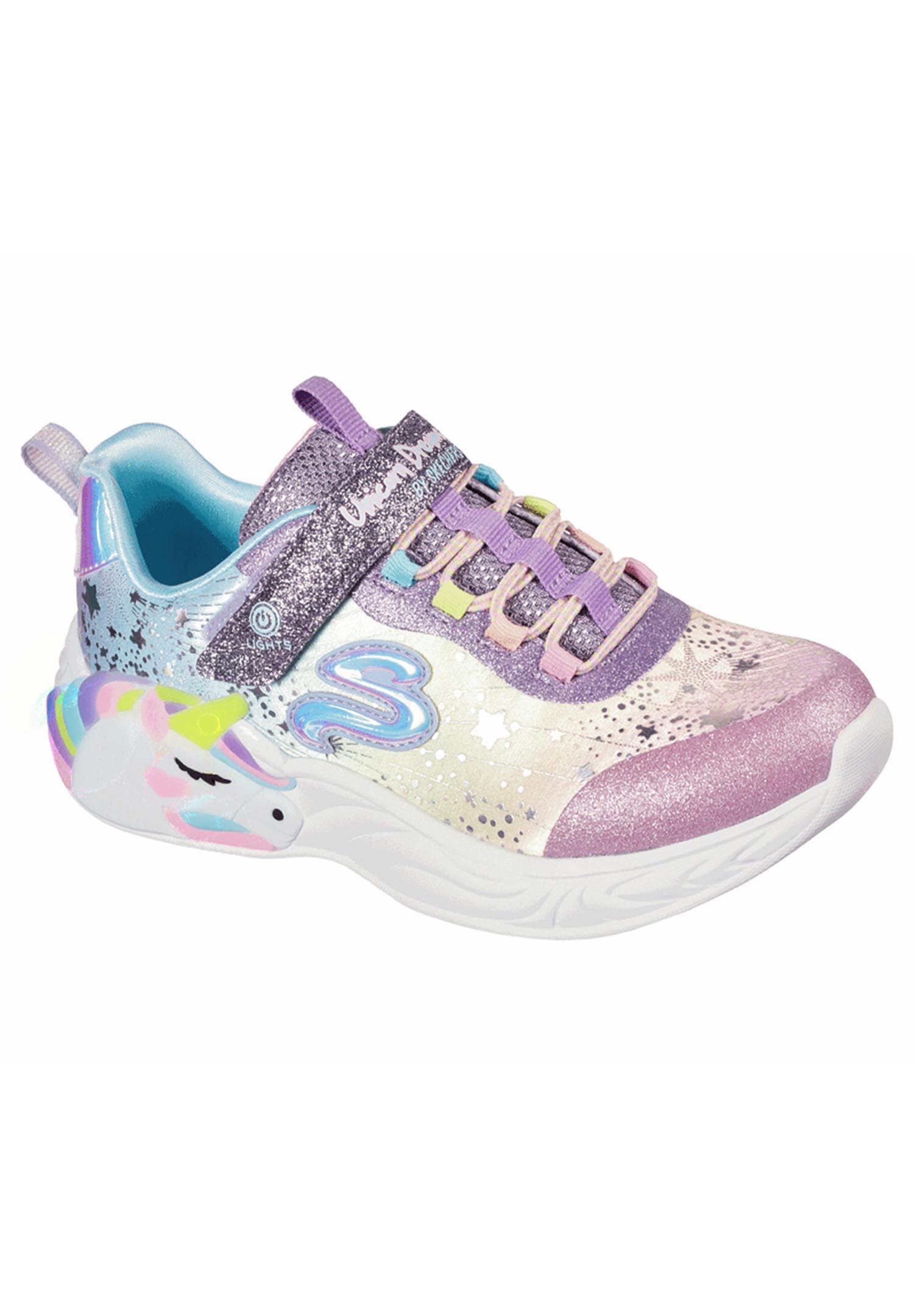 Buty do chodzenia dziewczęce, Skechers S-Lights Unicorn Dreams