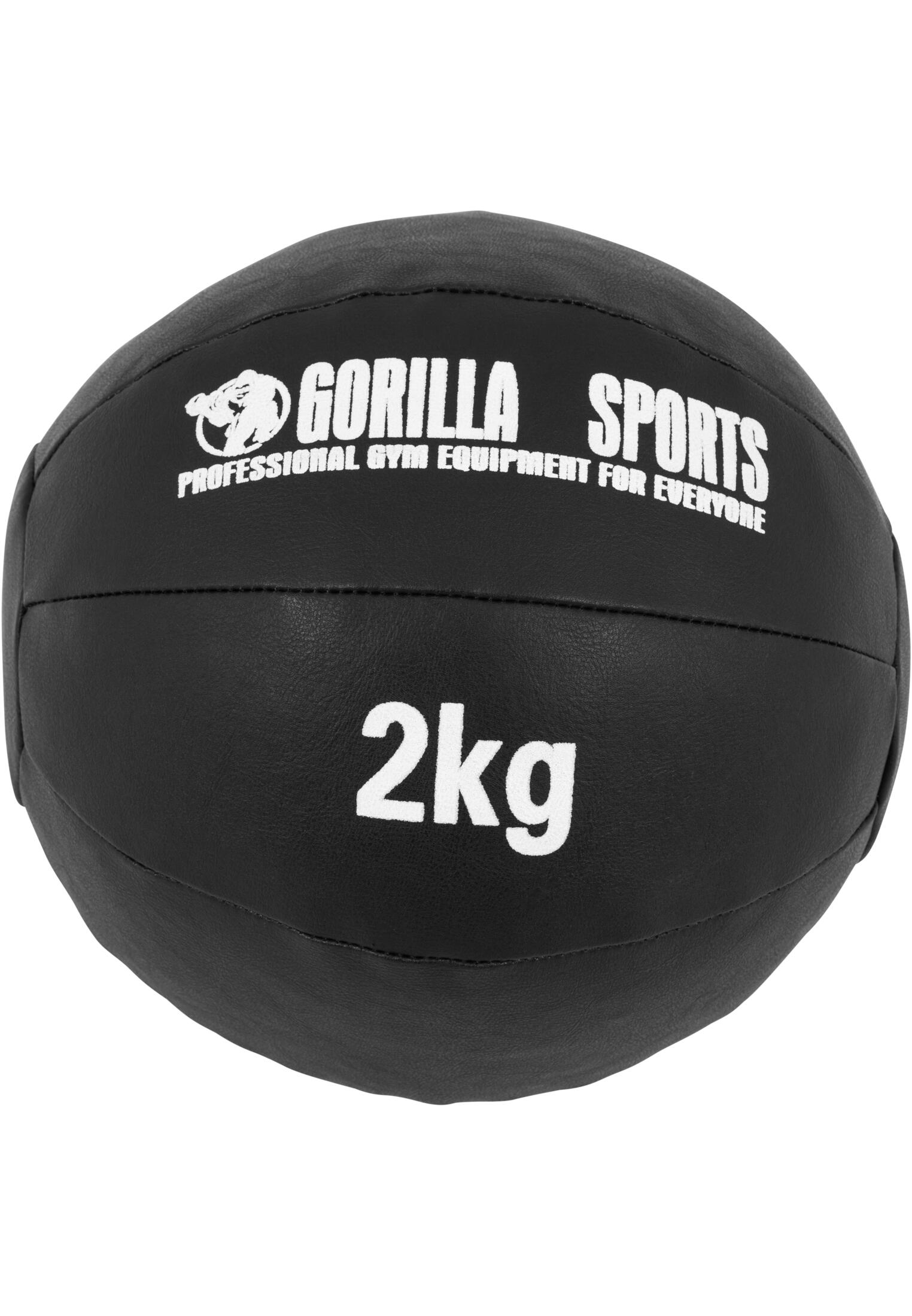 Piłka lekarska (1-10 kg) - piłka z obciążeniem skóra Gorilla Sports