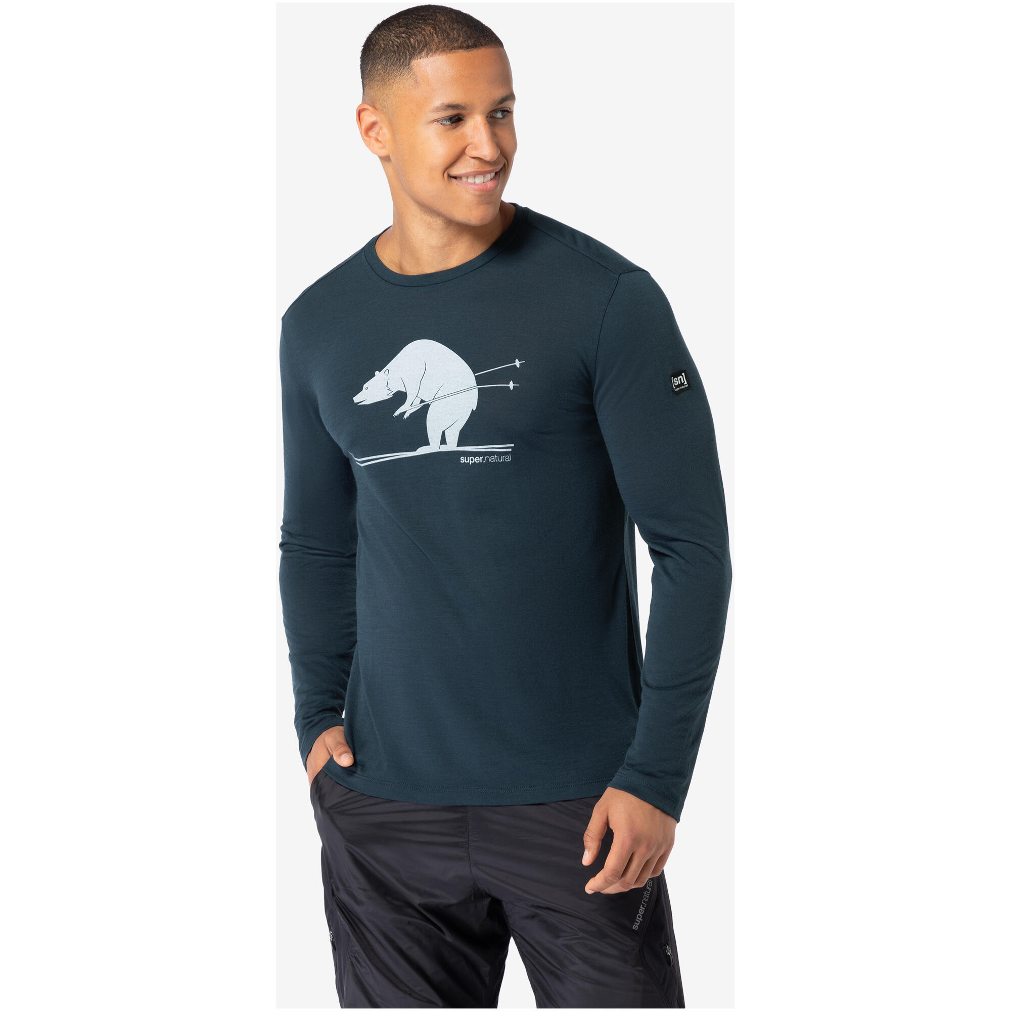 Koszulka z długim rękawem męska SUPER.NATURAL