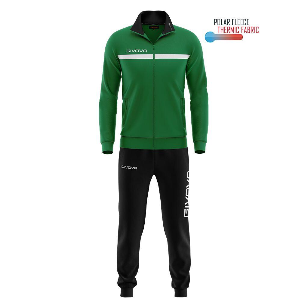 Givova Tuta One Full Zip Polarfleece 3XS – Chłopcy 7–8 lat