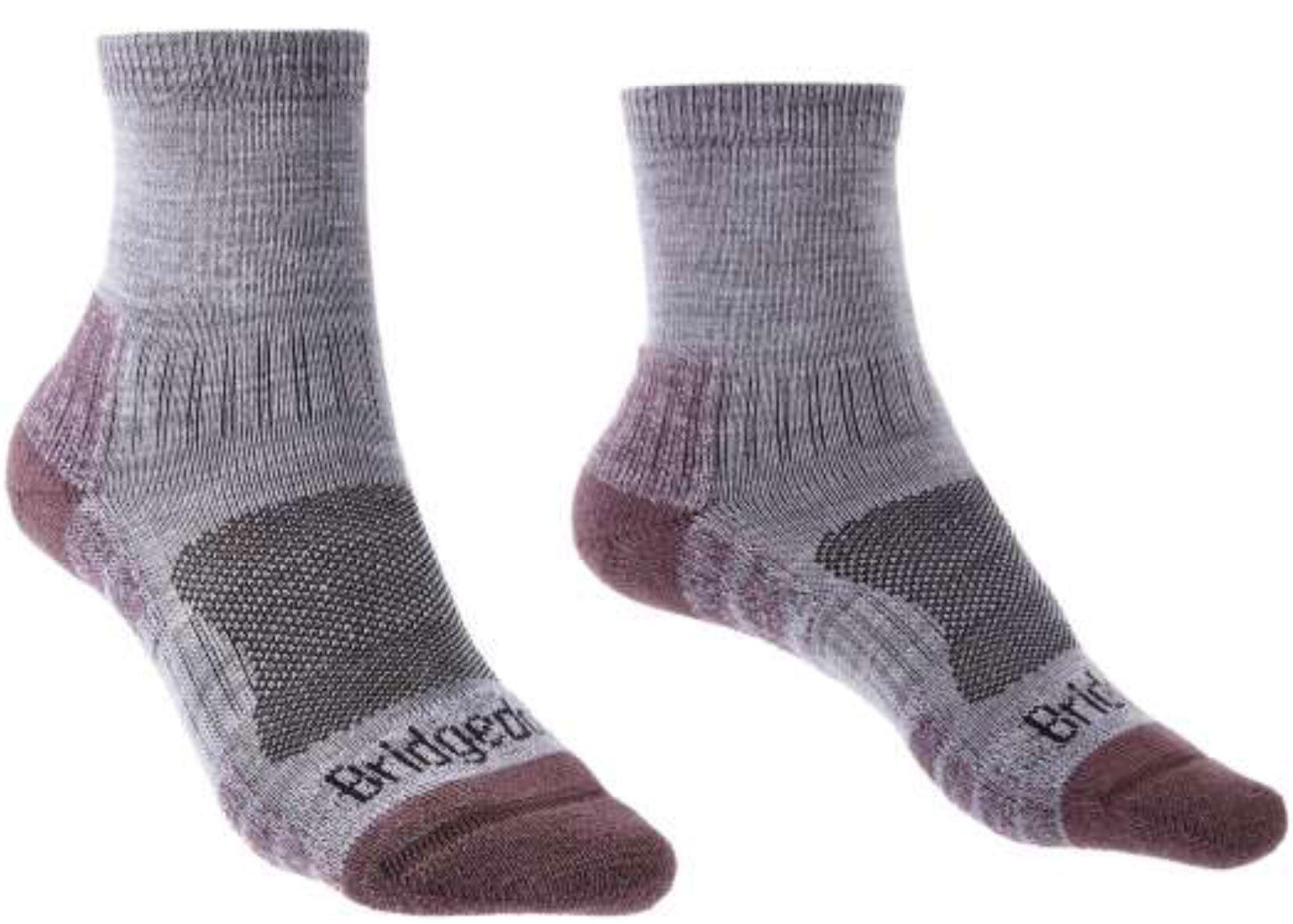 Skarpety trekkingowe Bridgedale damskie lekkie Merino mini-crew