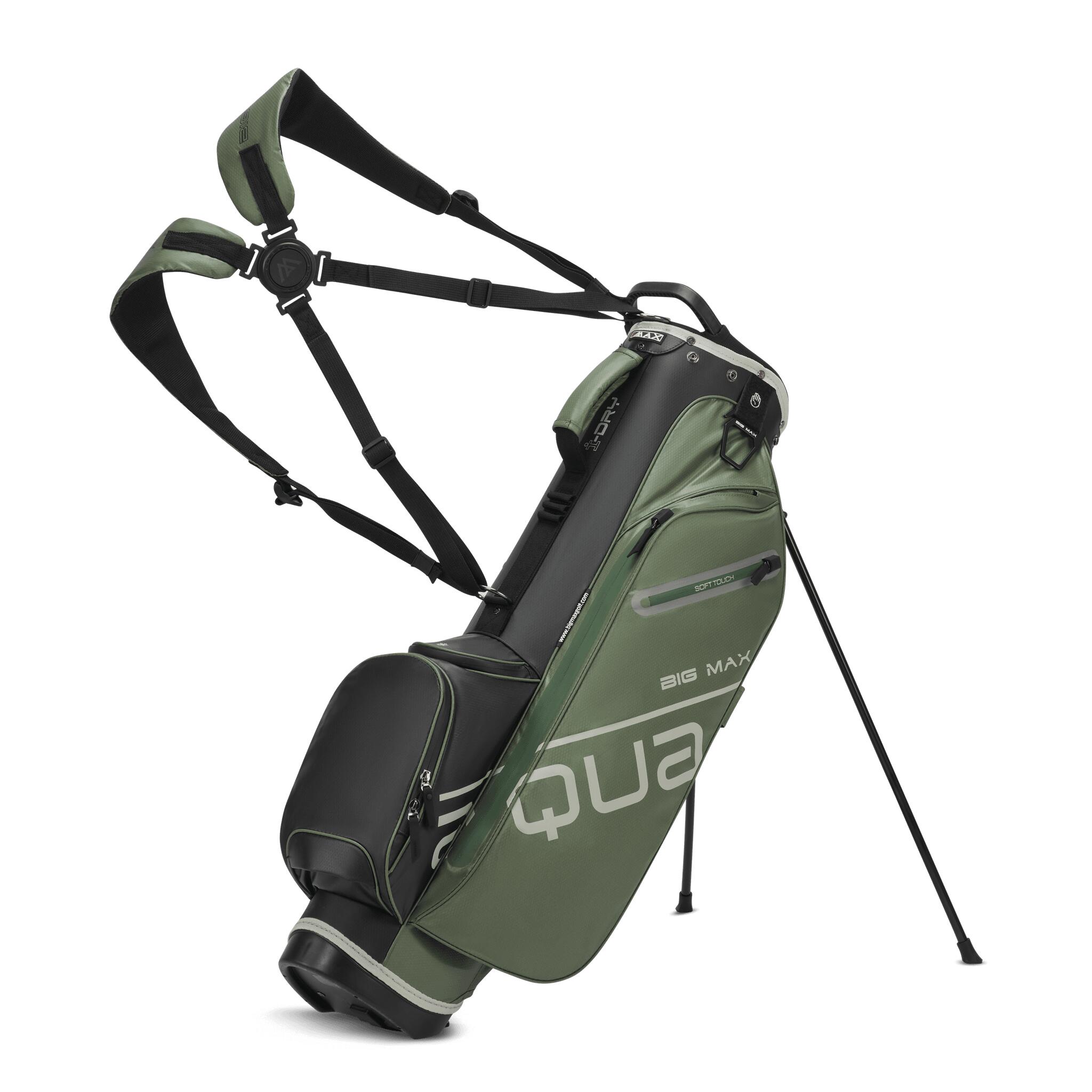 Torba golfowa BIG MAX AQUA 7H – 100% wodoodporna – lekka, 1,6 kg – z 4 prze