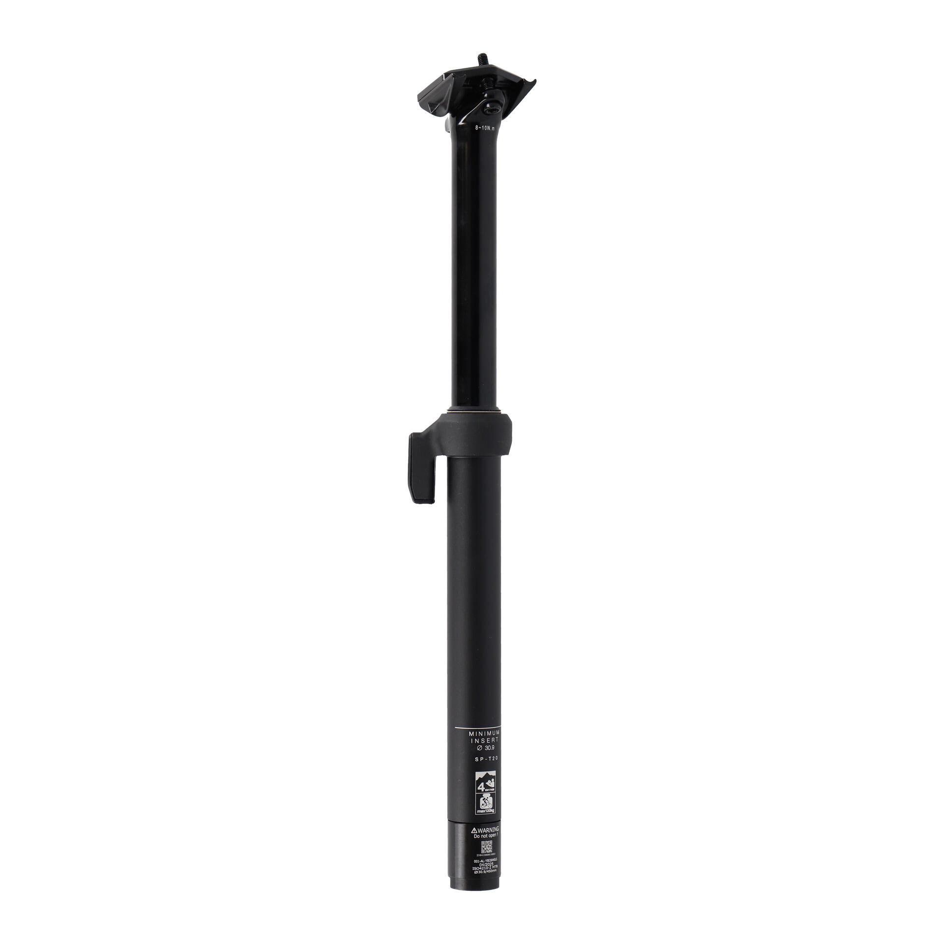 Teleskopowa sztyca podsiodłowa SP-T20, Ø27,2 mm, 400 mm, skok 100 mm