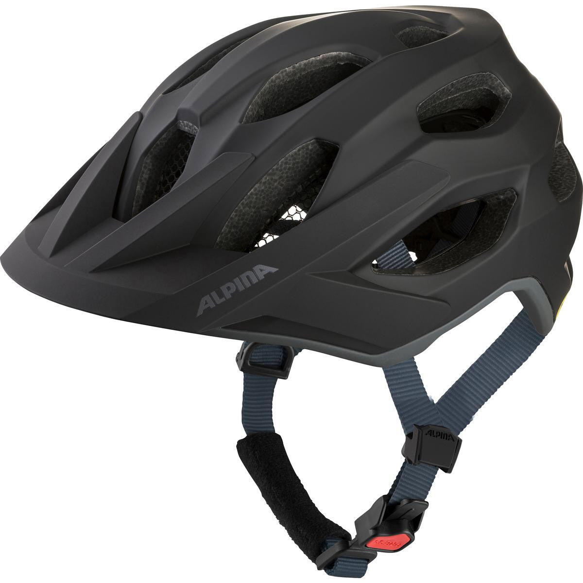 Kask MTB Olympic Sportswear Alpina APAX MIPS 52-57 matowy czarny