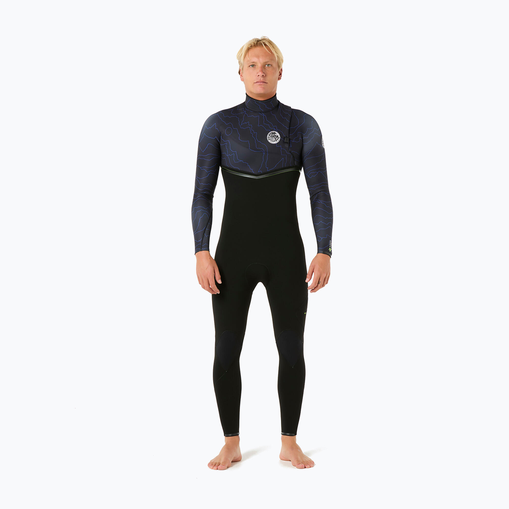 Pianka do pływania męska Rip Curl E-Bomb 3/2 mm Zip Free Sub