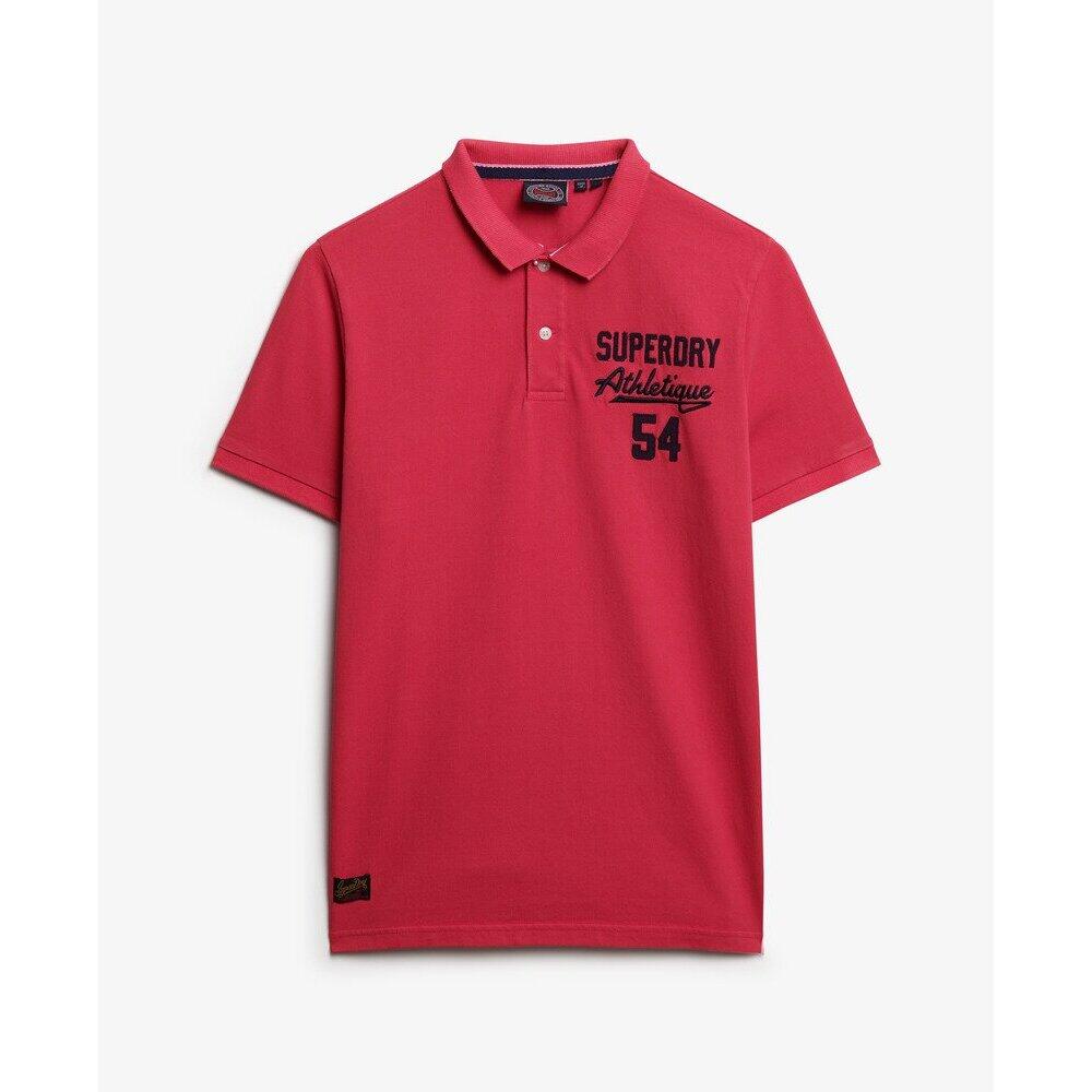 Koszulka polo klasyczna z aplikacją Superdry