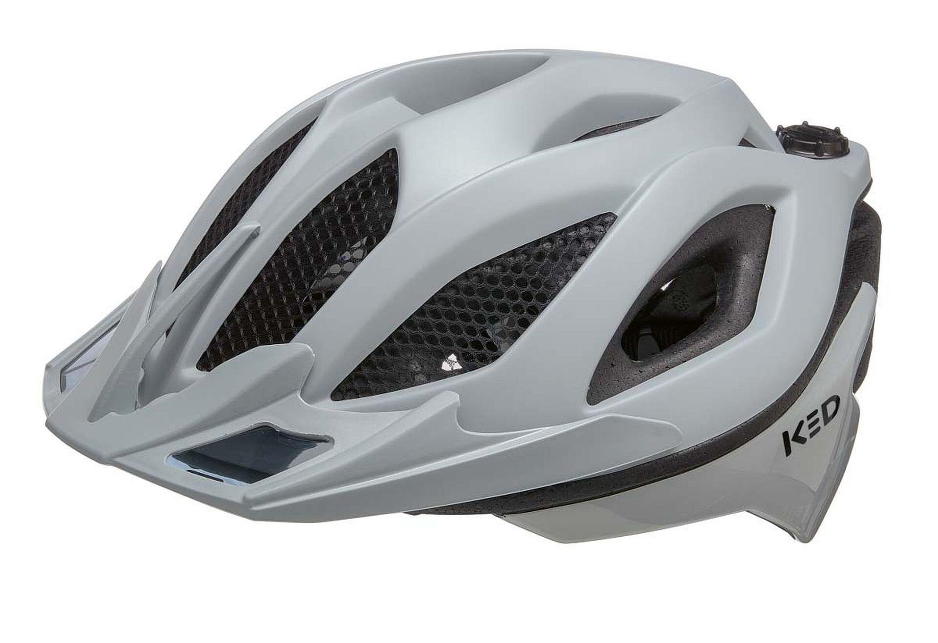 Kask rowerowy MTB Spiri II Trend, szary matowy