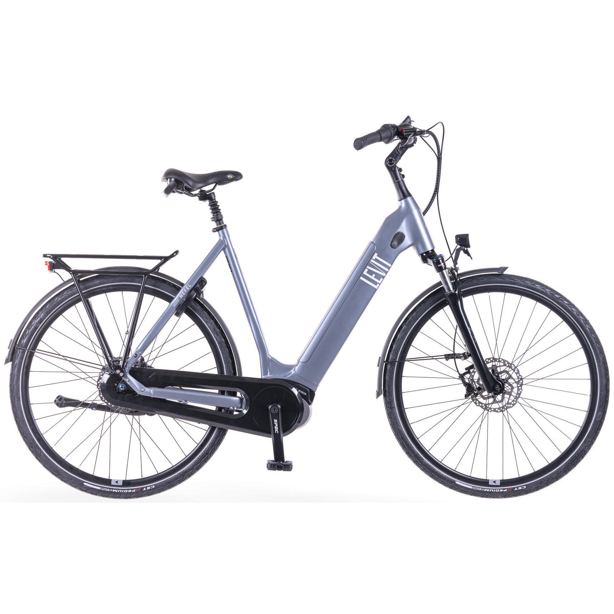 Rower elektryczny Levit NEFEL Low 55 cm 28 500Wh grey