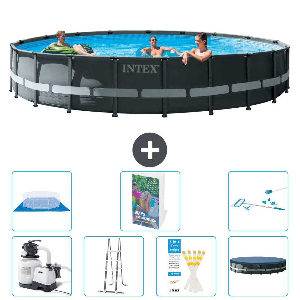 INTEX Basen Ultra XTR Okrągły - 610x122 cm - 8-częściowy S573