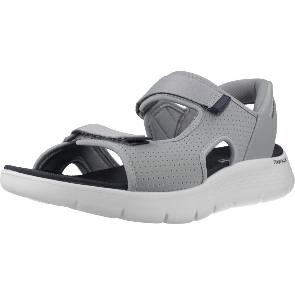 Sandały SKECHERS SLIP-INS GO WALK FLEX Szary