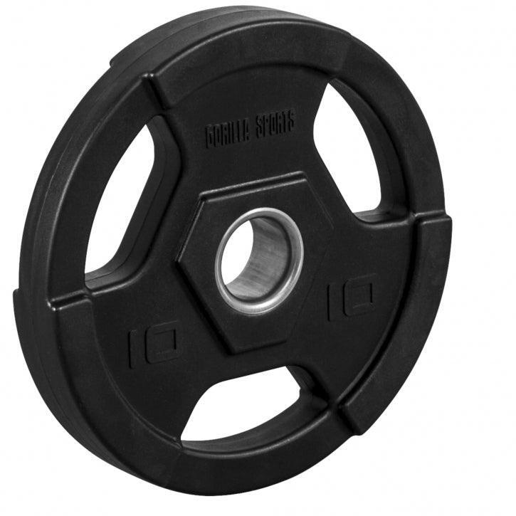 Obciążenie olimpijskie (1,25-25 kg) 51 mm talerz ogumowany uchwyt Gorilla Sports