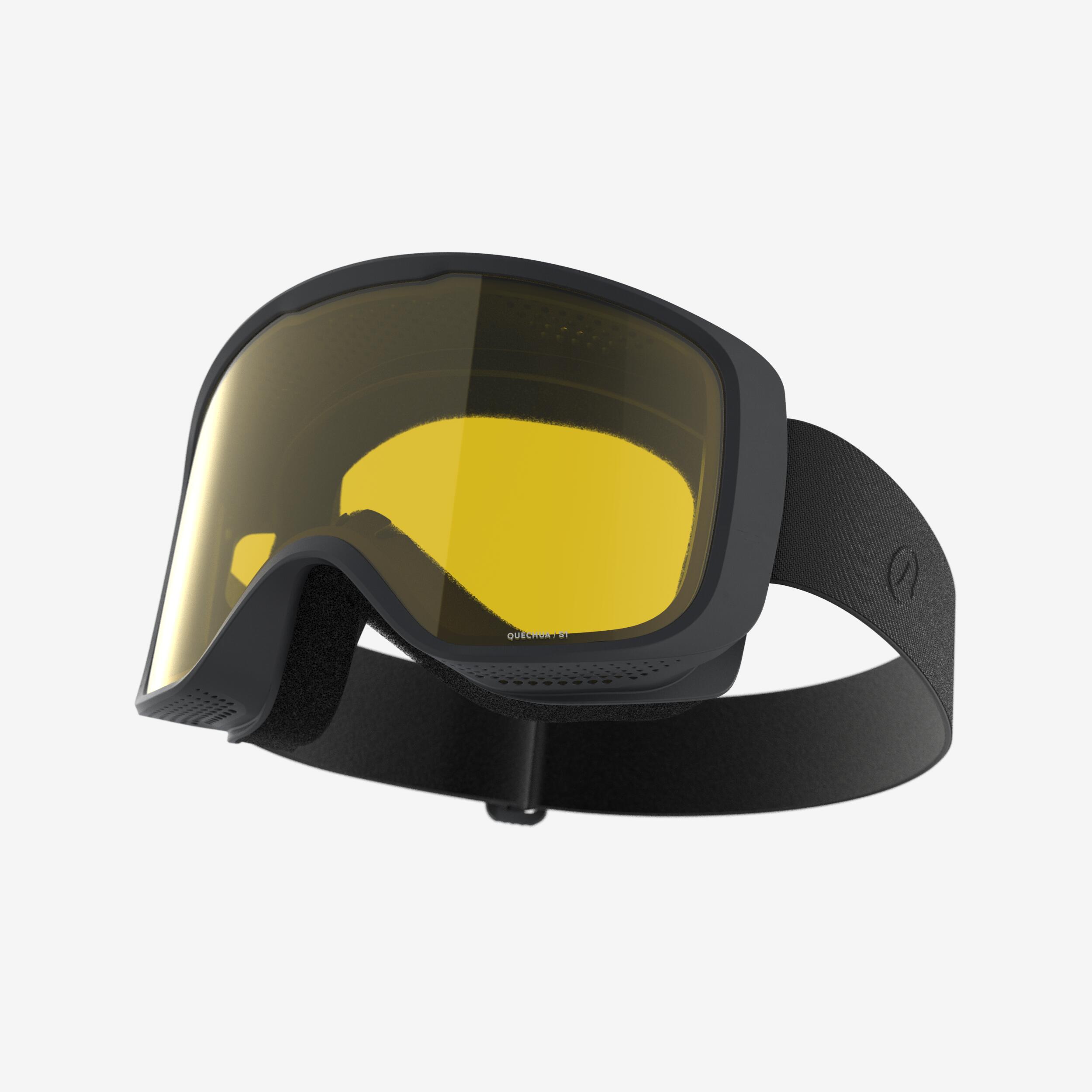 Gogle narciarskie i snowboardowe dla dorosłych i dzieci Wedze G 100 S1