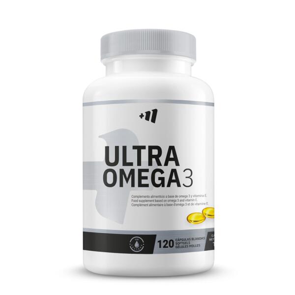 Ultra Omega 3 - 120 kapsułek miękkich - olej rybi 1000 mg MASMUSCULO