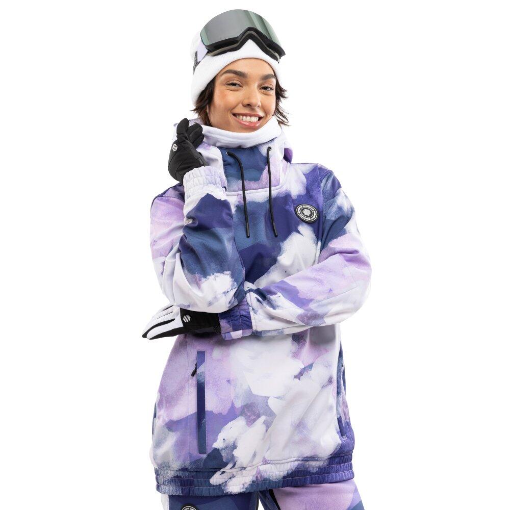 Damska kurtka snowboardowa Sporty zimowe SIROKO W1-W Kumo
