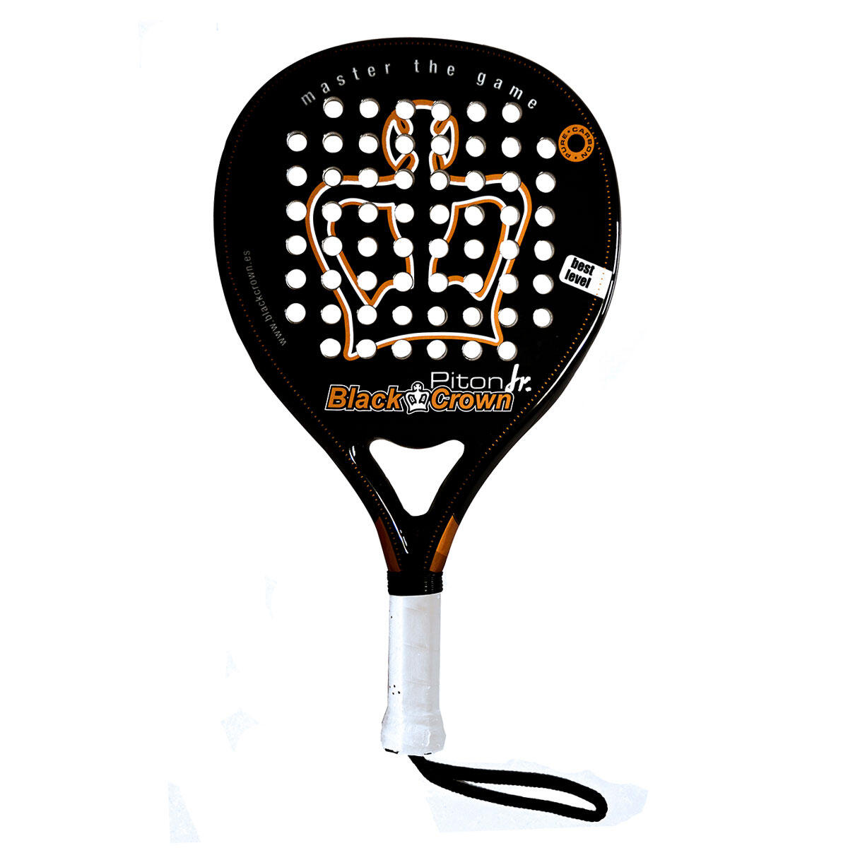 Wielokolorowa rakieta Padel Black Crow Piton Jr