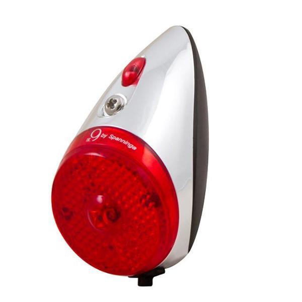 tylne światło do mocowania na błotniku led dynamo Spanninga NR9