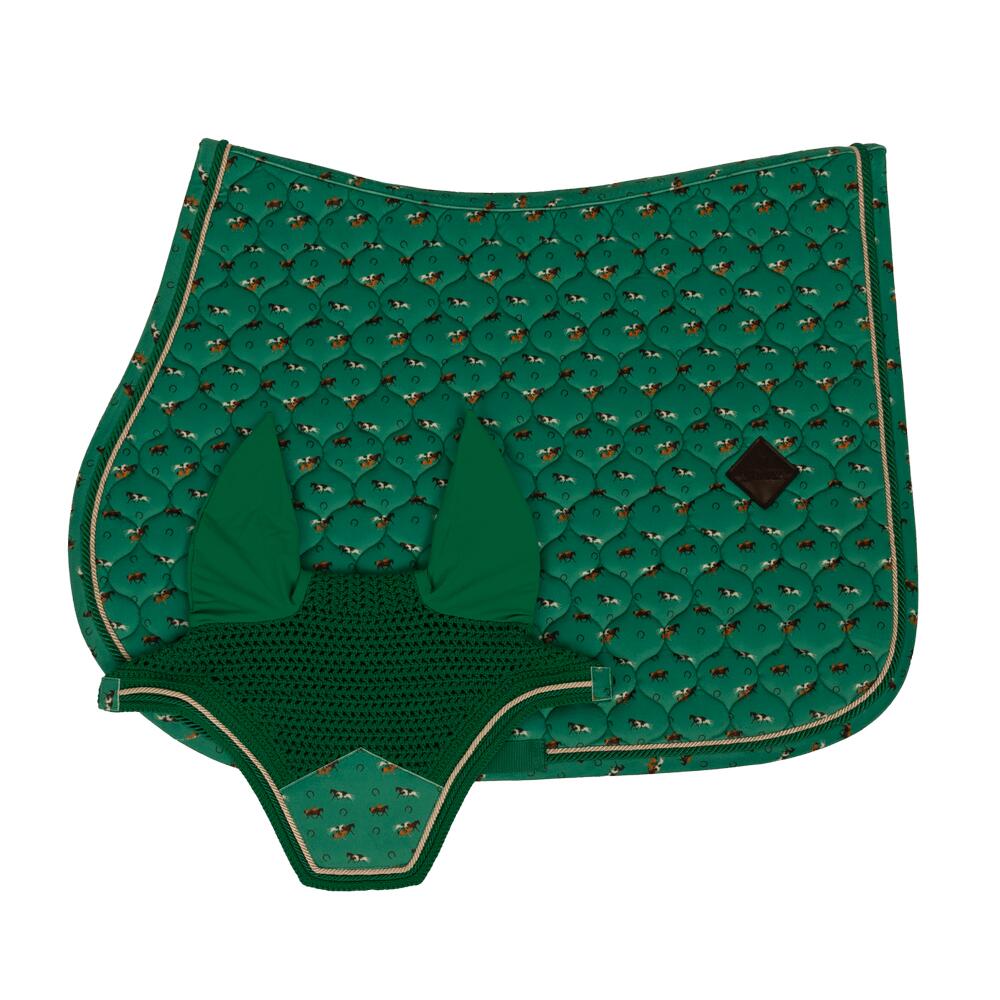 Dywan do skoków wierzchowych z weluru z nadrukiem Kentucky Horsewear