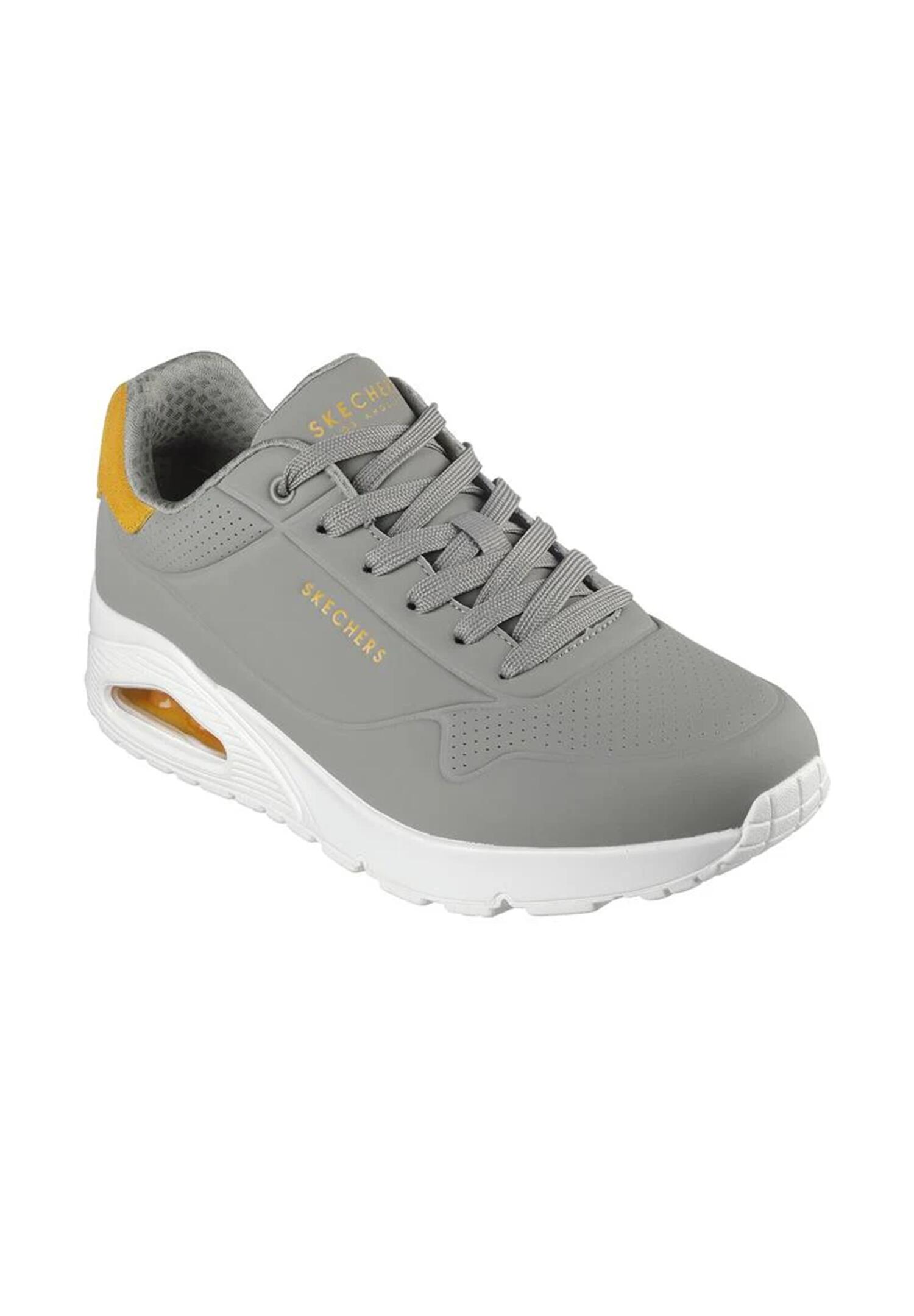 Buty SKECHERS UNO - SUITED ON AIR Szary
