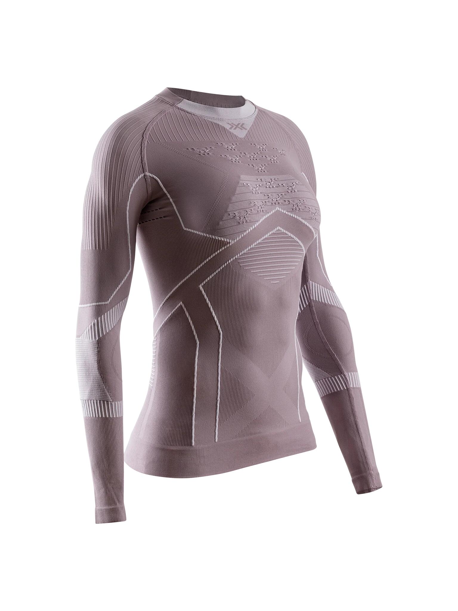 Koszulka termoaktywna damska X-Bionic Energy Accumulator Light Shirt LS Lavender