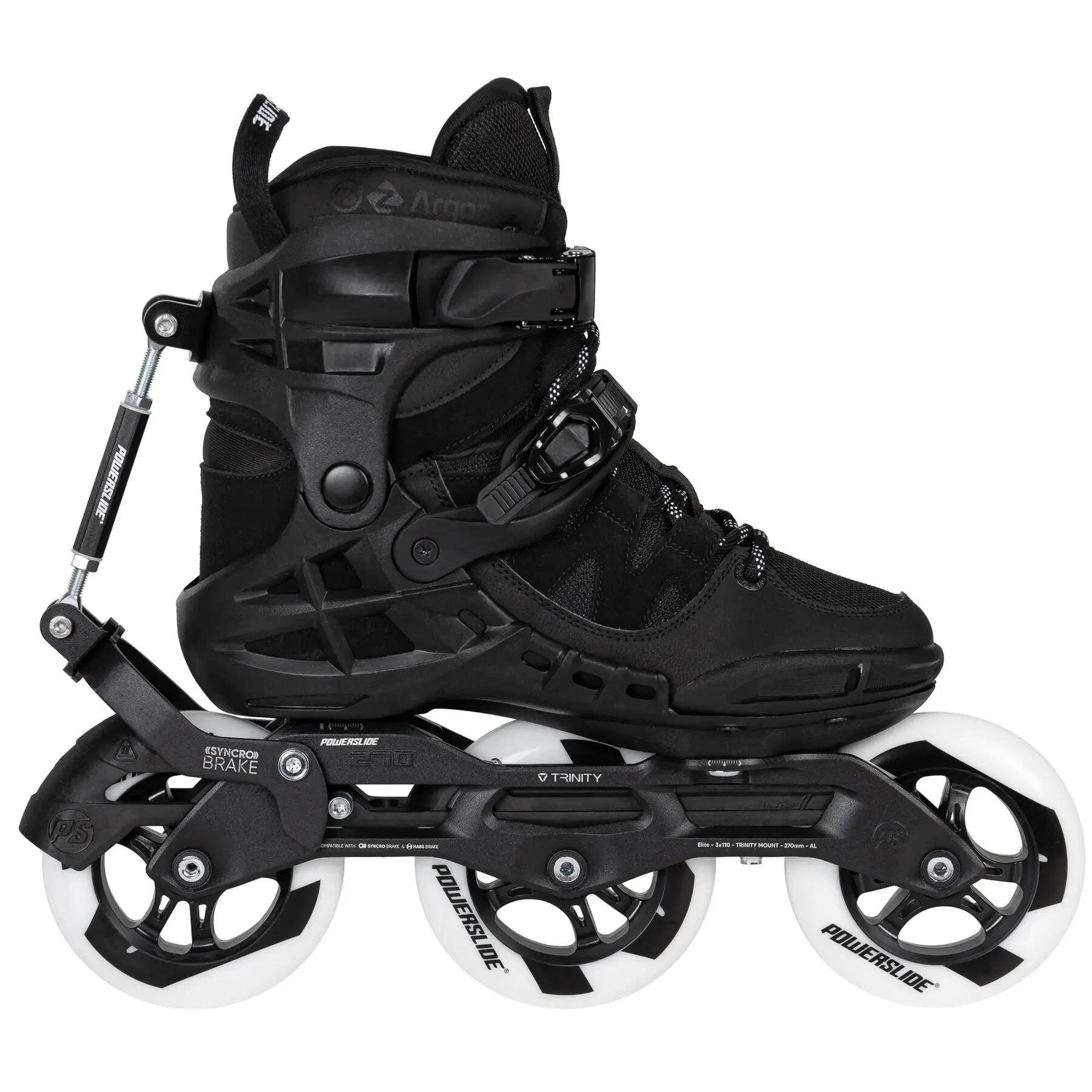 Jazda na rolkach freeskate Powerslide Phuzion Argon Syncro 110