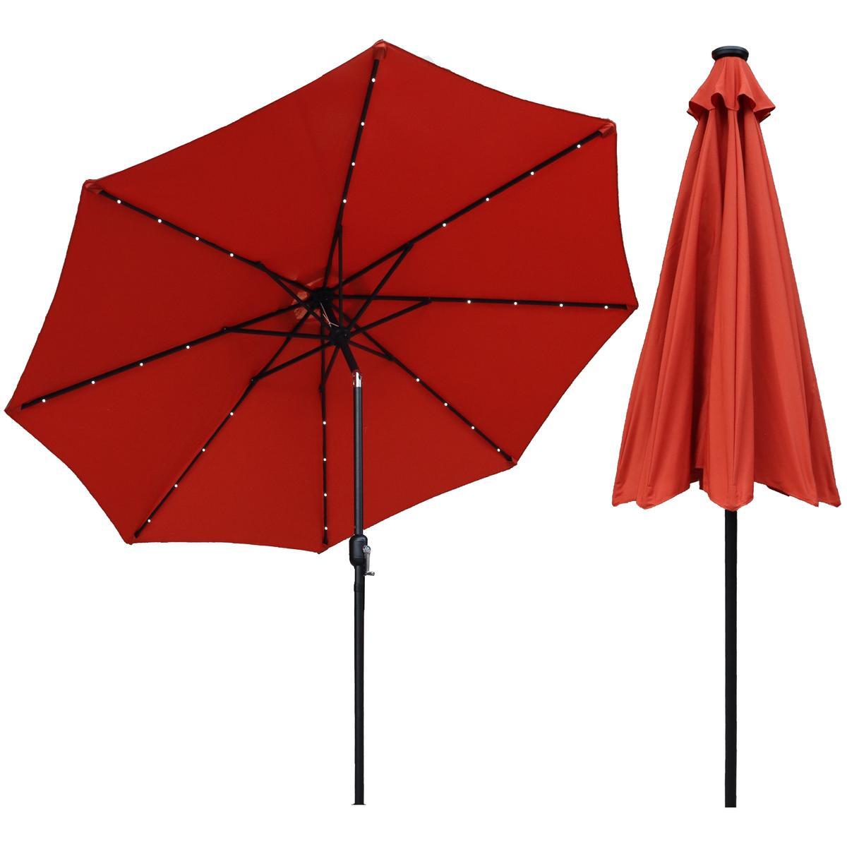 Parasol turystyczny z oświetleniem LED 300CM