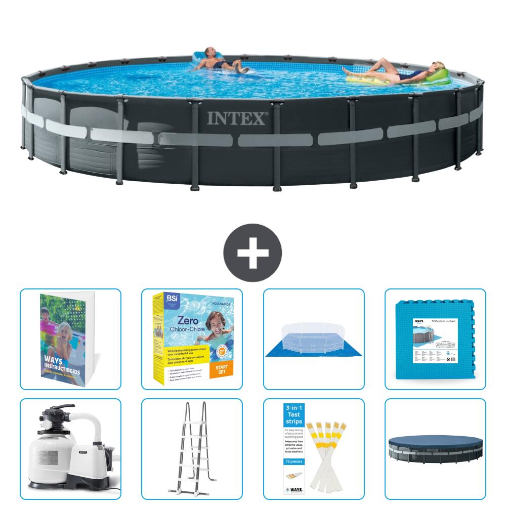 INTEX Basen Ultra XTR Okrągły - 732x132 cm - 9-częściowy S566
