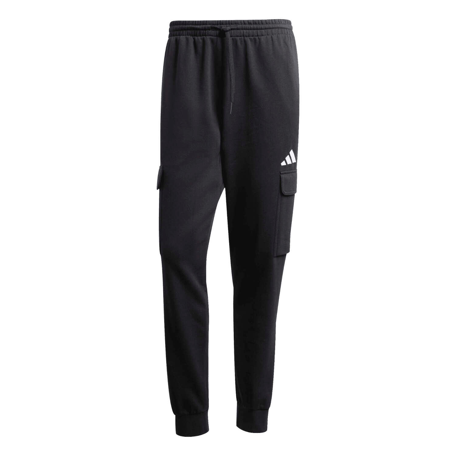 Spodnie dresowe z kieszeniami cargo adidas Essentials Feelcozy Fleece