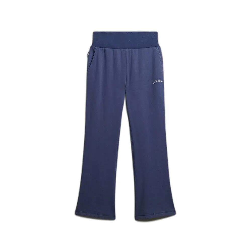 Damskie spodnie dresowe Superdry Essential Logo Lr Flare