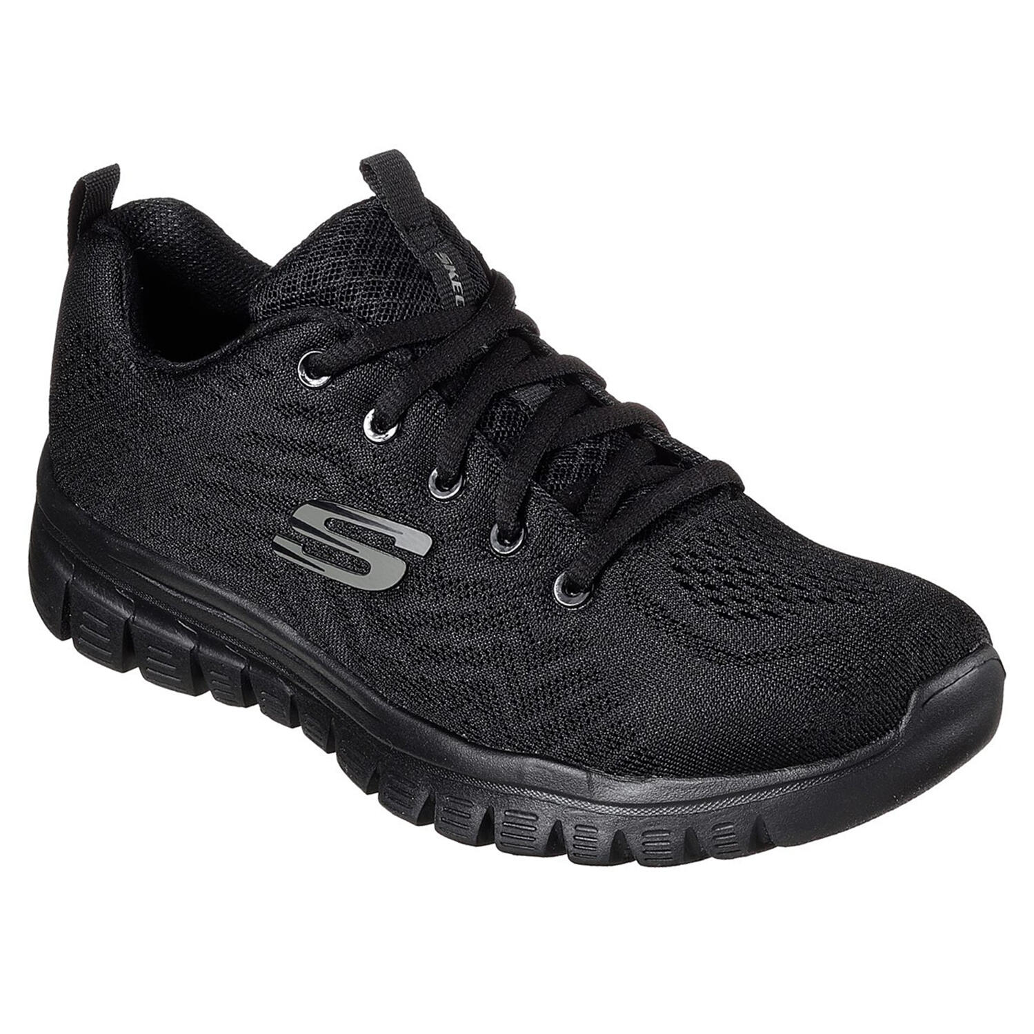 Buty SKECHERS GRACEFUL GET CONNECTED Czarny