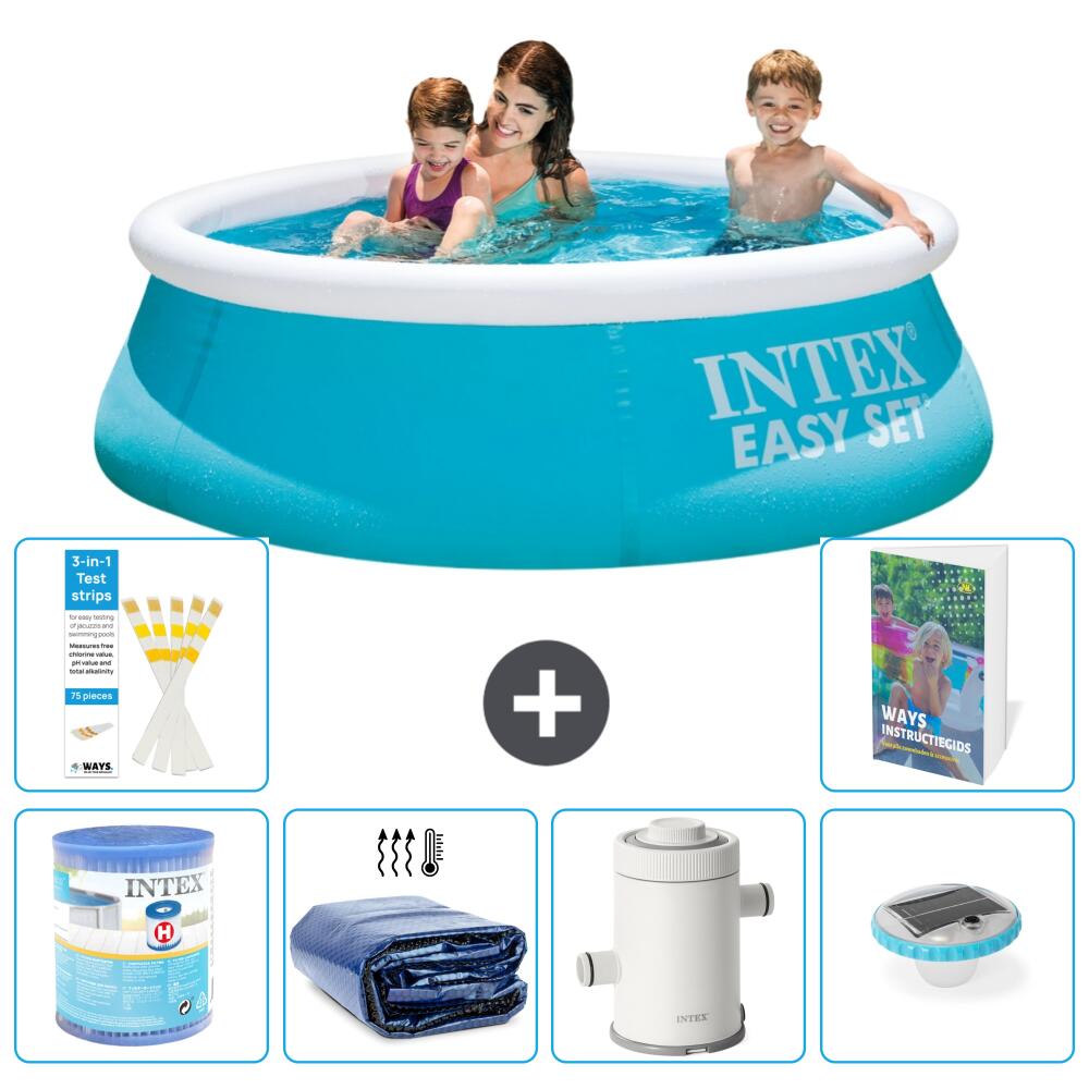 INTEX Basen Easy Set Okrągły - 183x51 cm - 7-częściowy S101