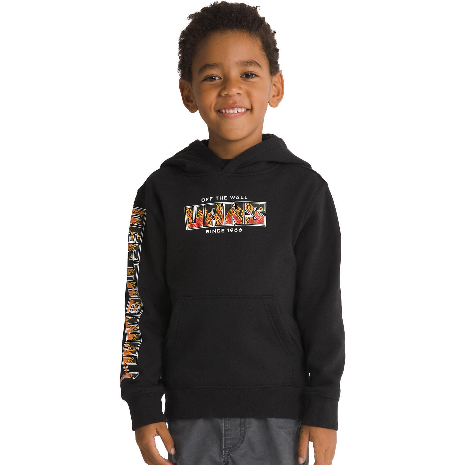 Bluza z kapturem dla dzieci Vans Digi Flames Po