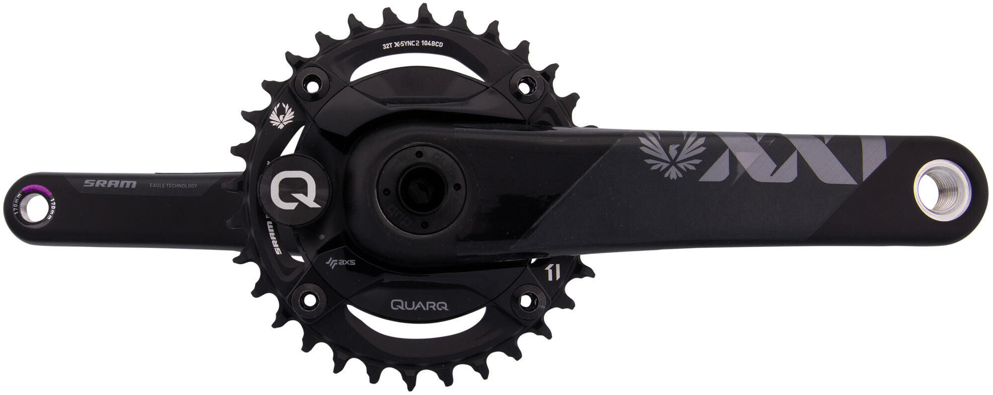 Sram Sram Quarq Xx1 Eagle Dub Black