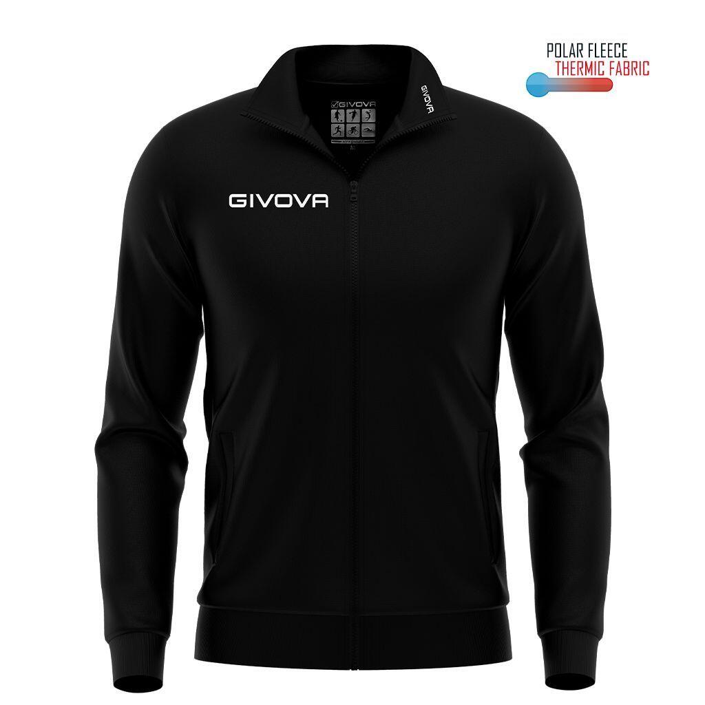 Bluza sportowa Givova Polarfleece Mono 500 Black
