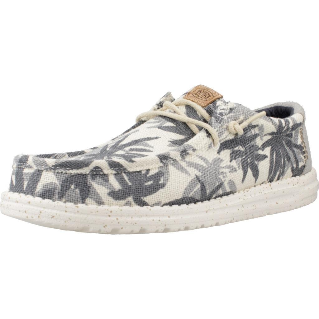 Buty HEY DUDE WALLY PALM JUTE Szary