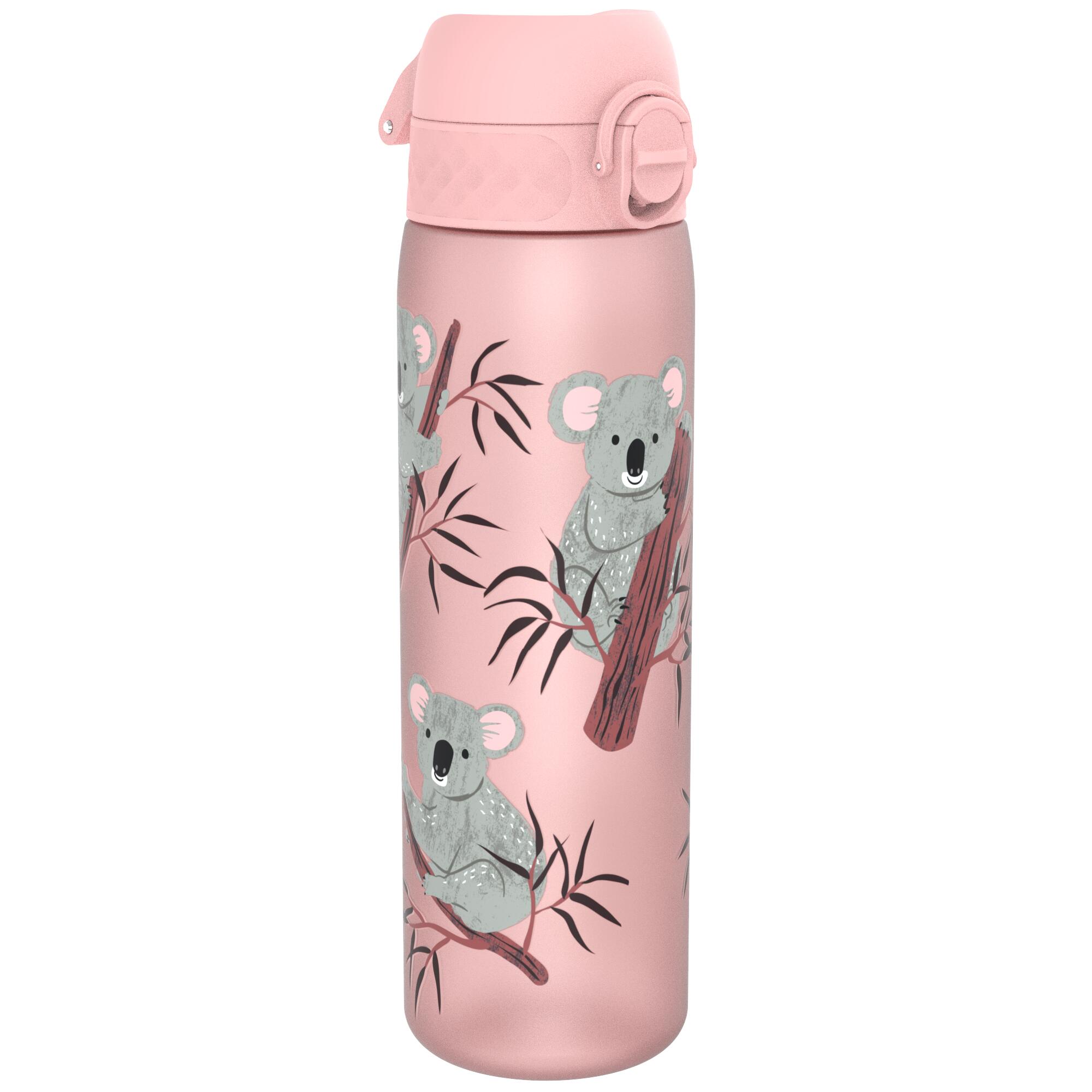 Bidon na wodę ION8 500ml z atestem PZH – szczelny, lekki, bez BPA
