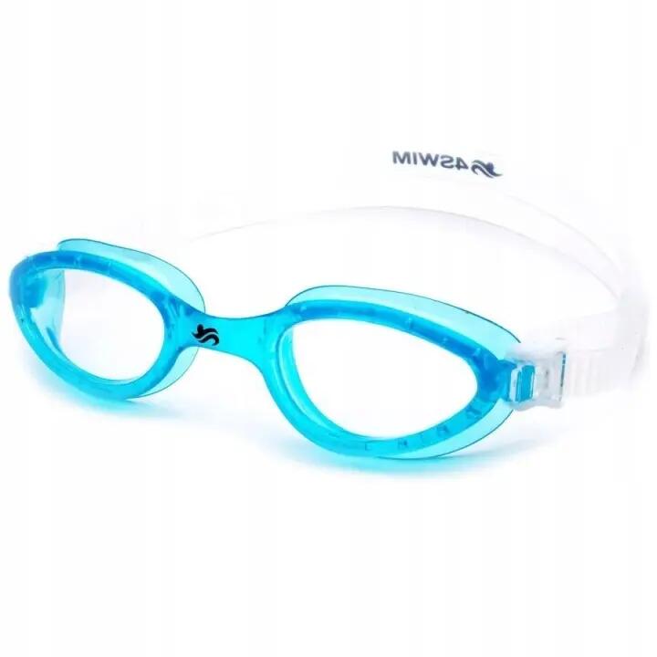 Фото - Окуляри для плавання Aquarius 4SWIM Okulary pływackie 4swim Blue / Clear Niebieski Brak rozmiaru