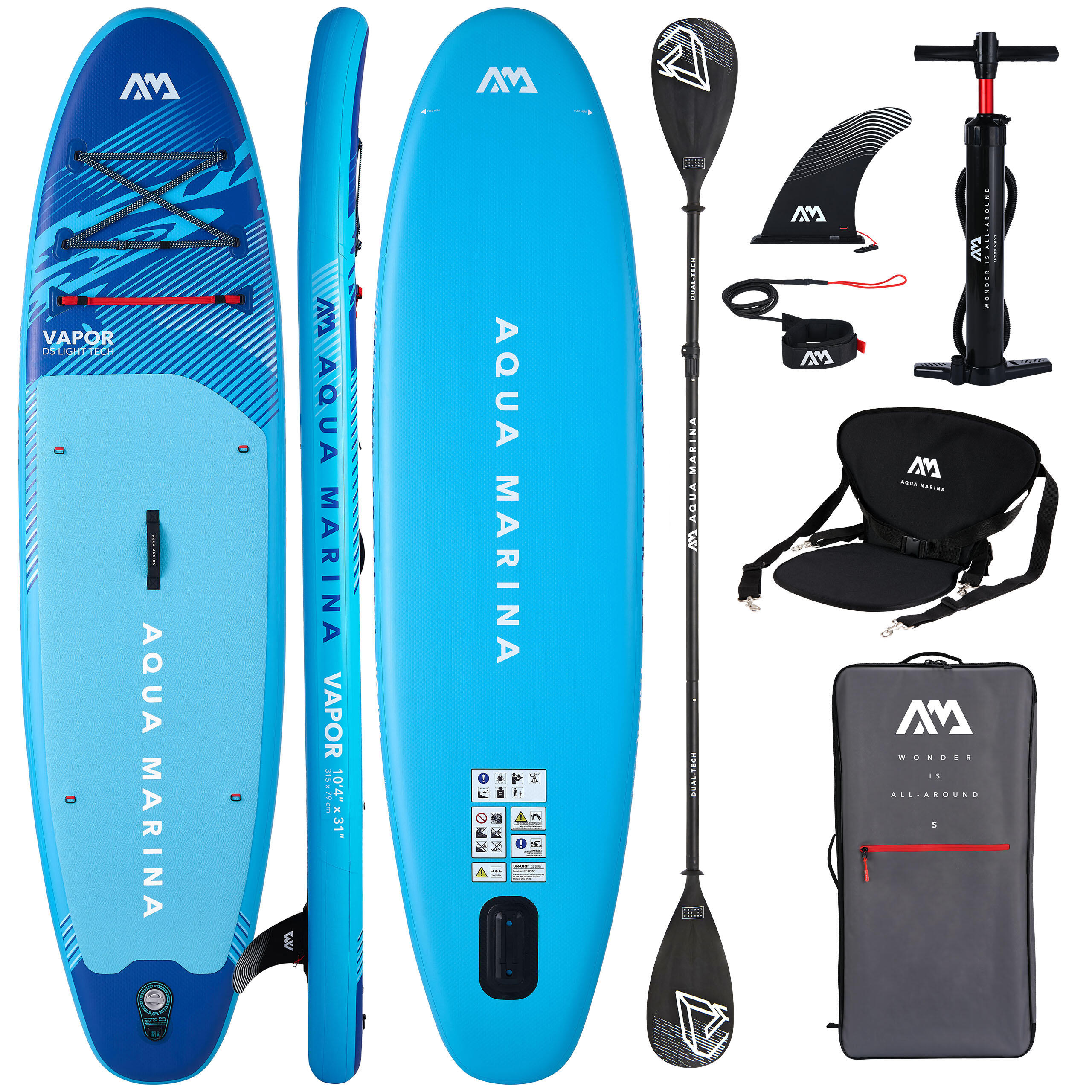 Deska SUP Pompowana Aqua Marina Vapor 10'4 2026 + COMBO