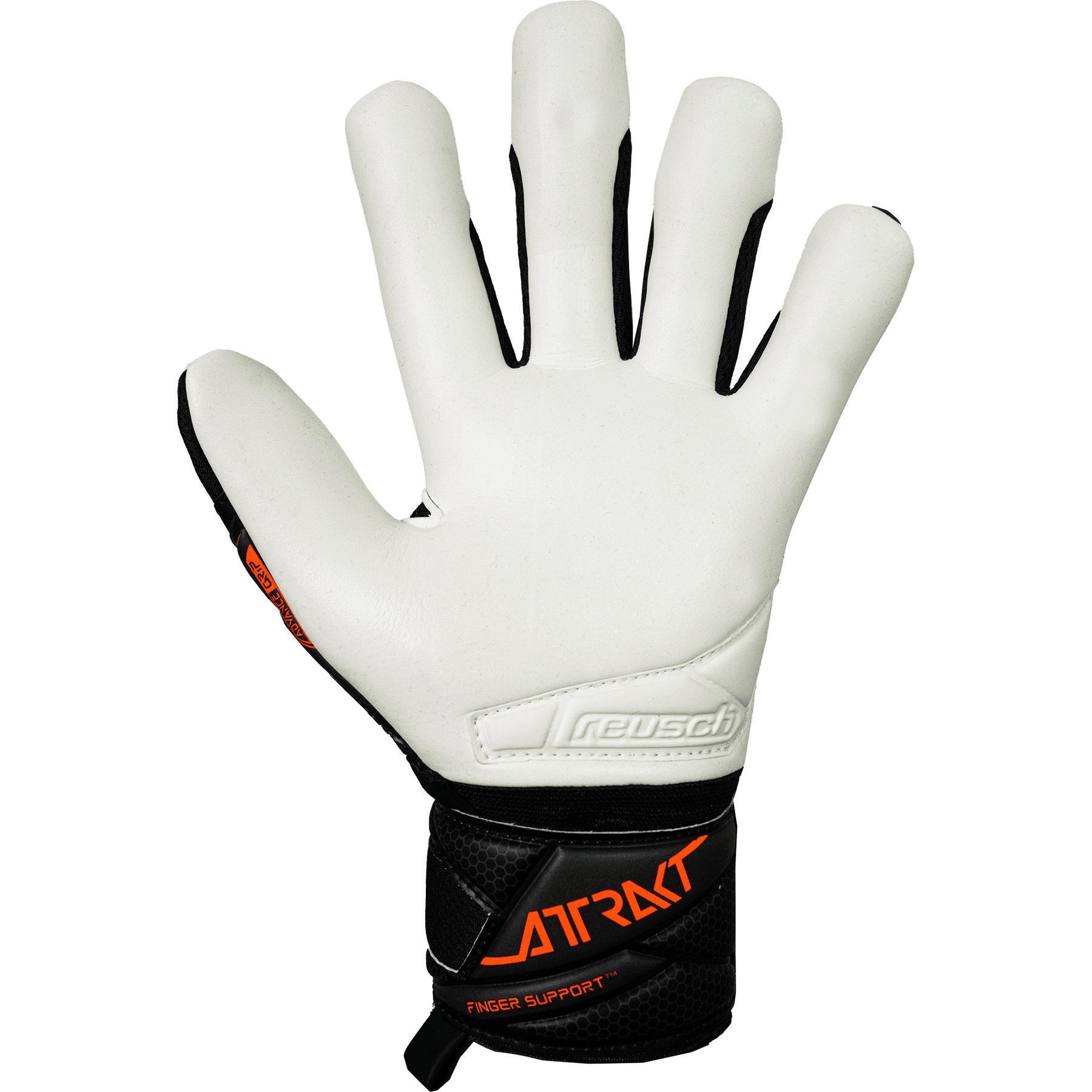 Rękawice bramkarskie Reusch Attrakt Advance Finger Support