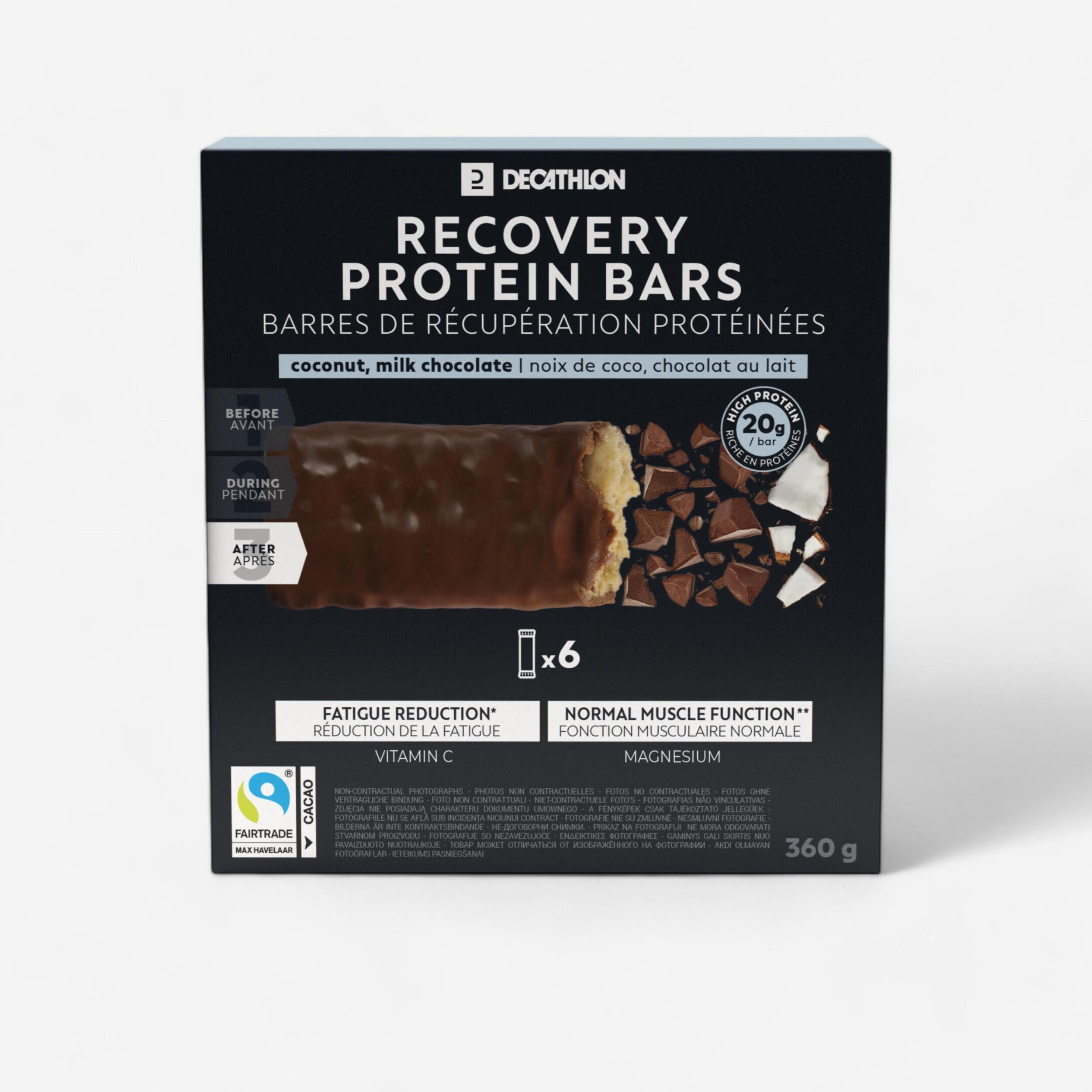 Baton proteinowy regeneracyjny czekoladowo-kokosowy x6