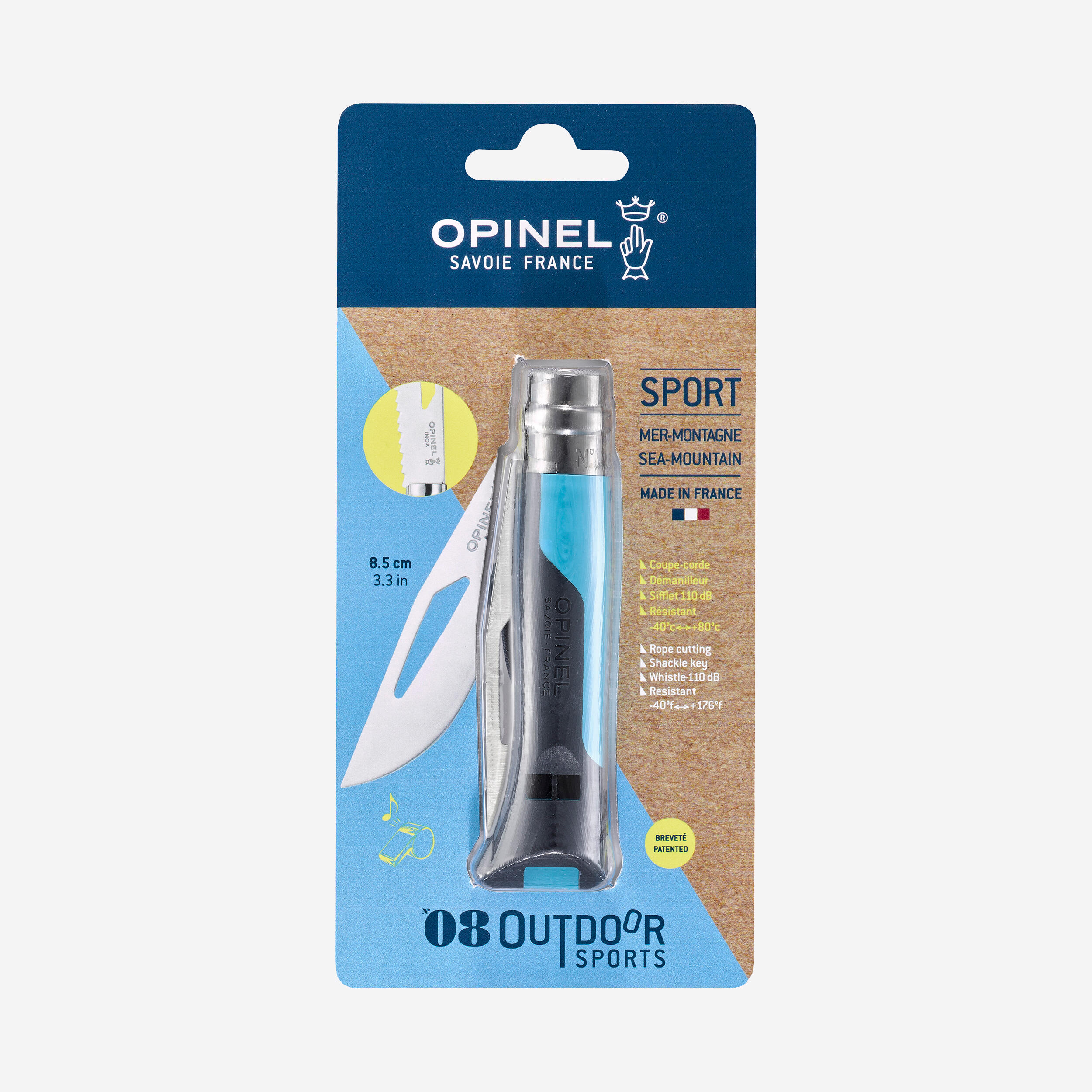 Nóż Opinel nr 8 Outdoor